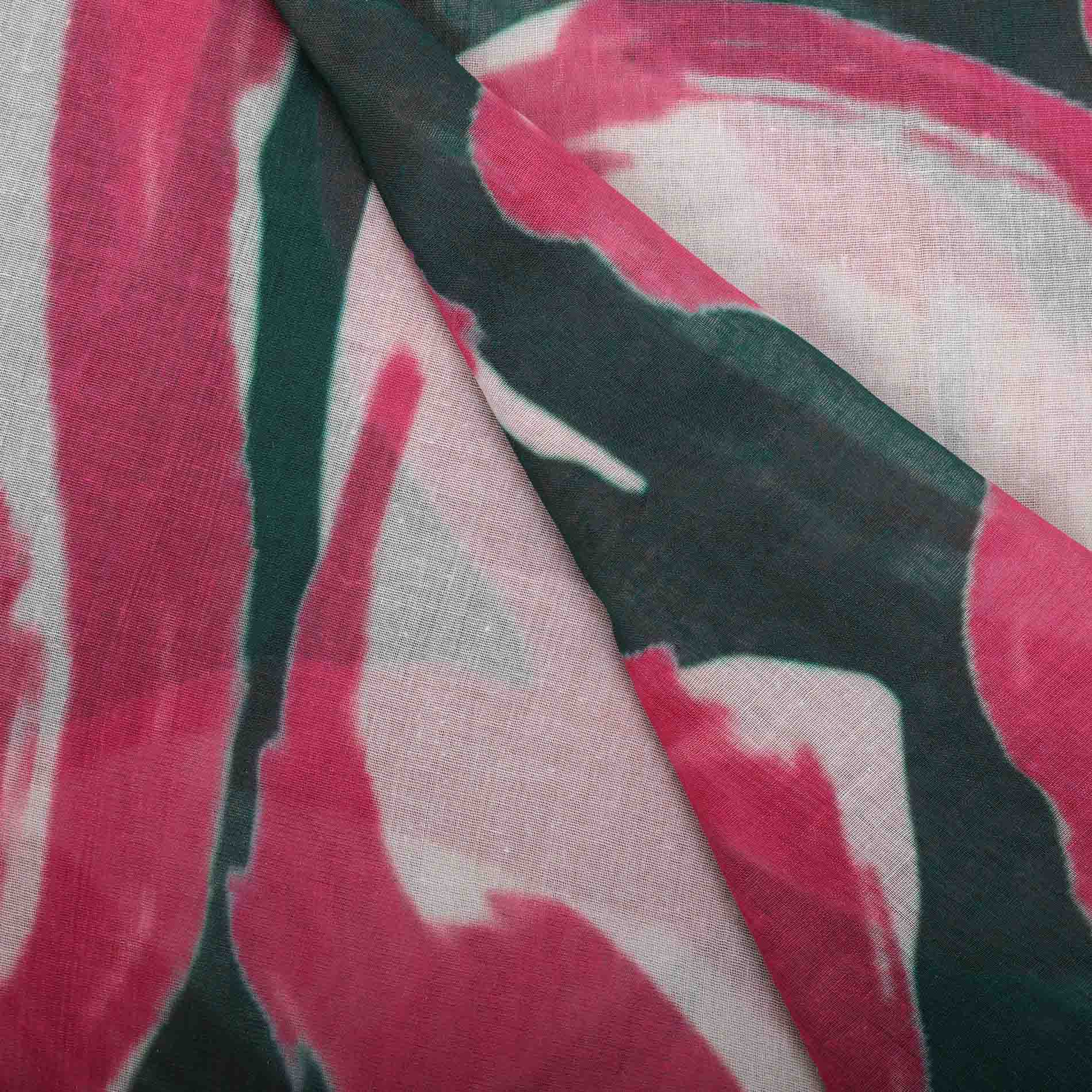 Foulard Mimi Mua con fantasia astratta floreale