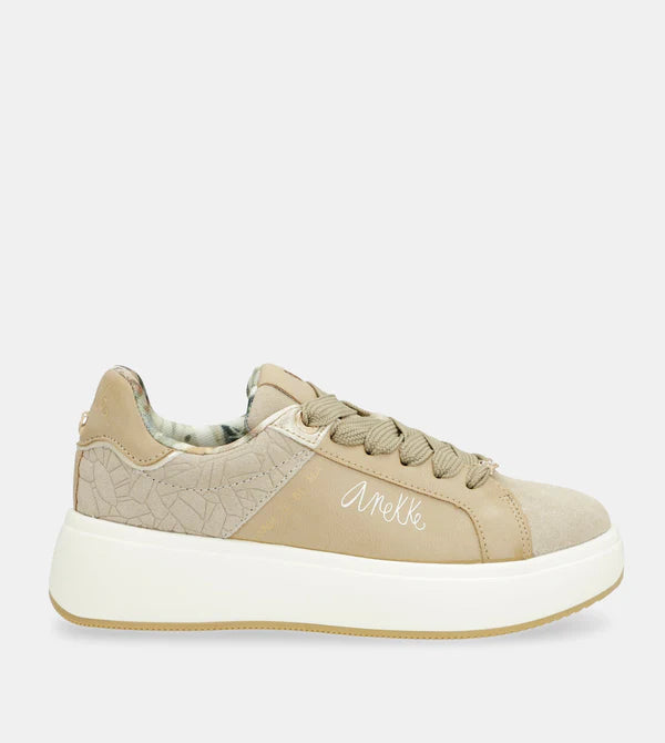Sneakers Anekke con Suola Chunky e Dettagli Moderni Bianco 39 | Giò Fashion