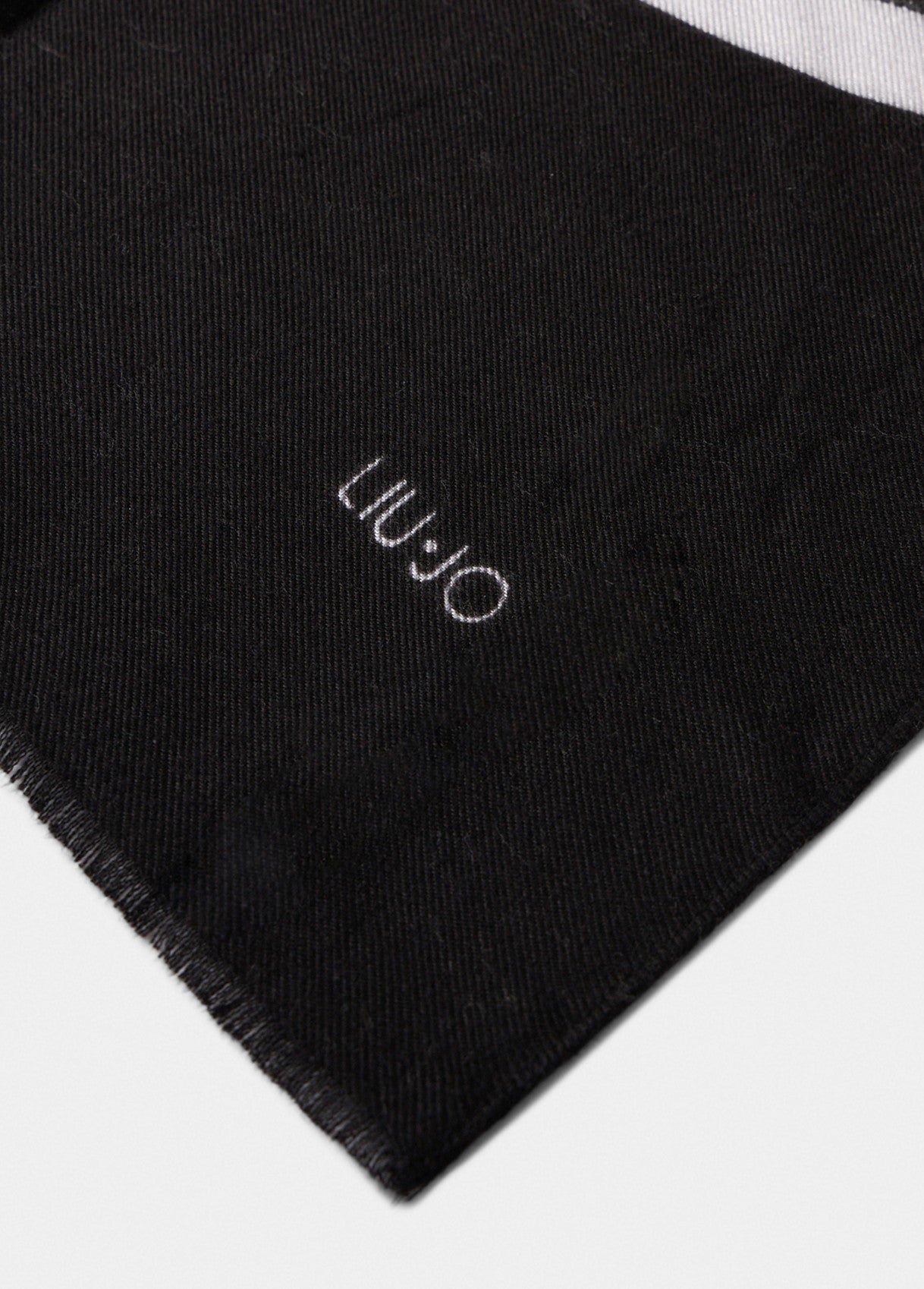 Liu Jo foulard con maxi logo grafico Nero TU | Giò Fashion
