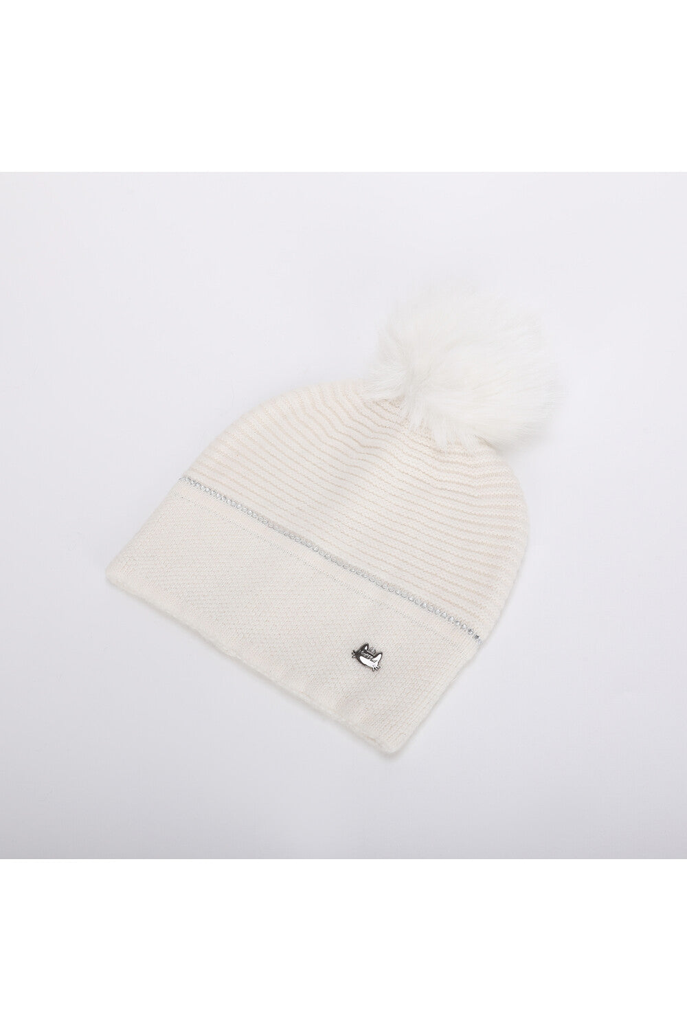Cappello donna Mimi Mua con pon pon elegante PANNA TU | Giò Fashion