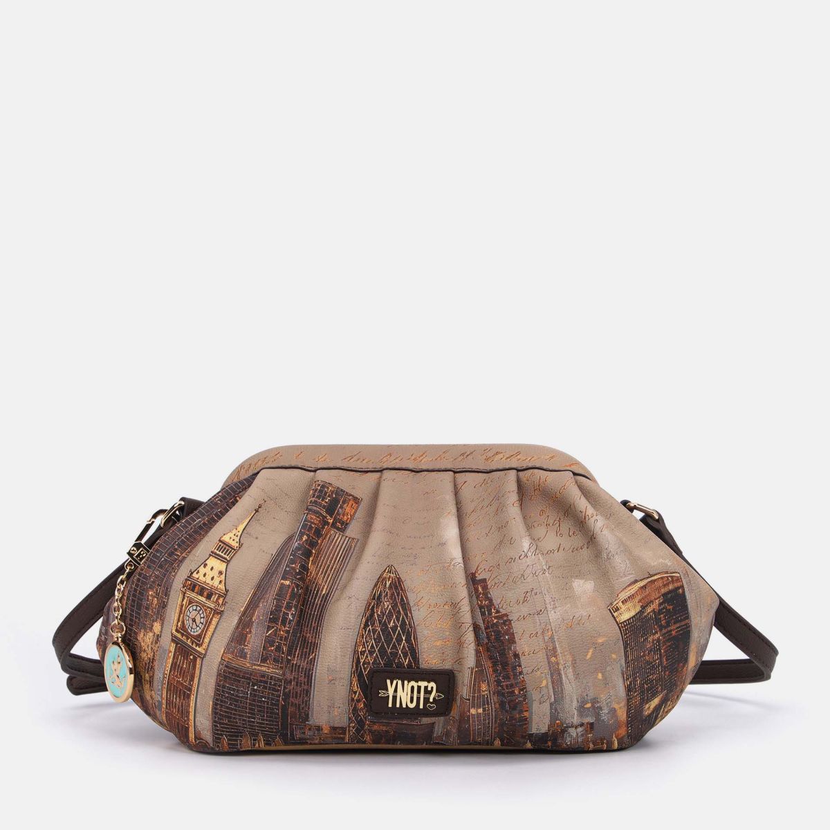 Clutch Grande City Painted con Tracolla