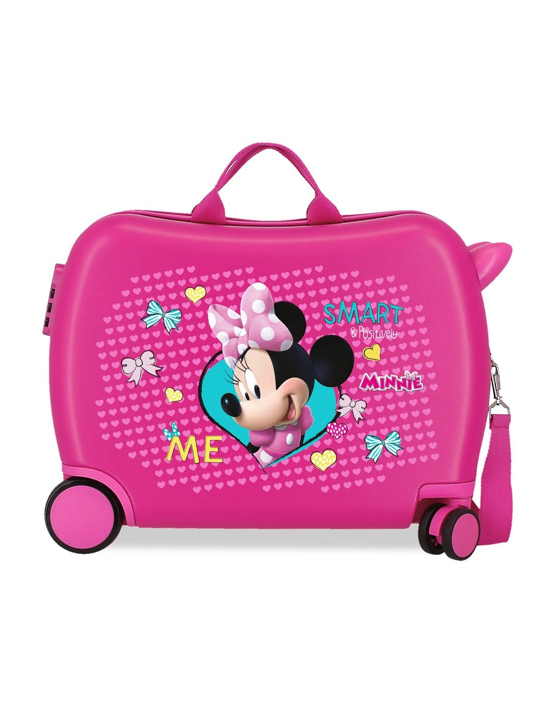 Disney Minnie Mouse Trolley Bambina Valigia Rigida in ABS 34 Litri
