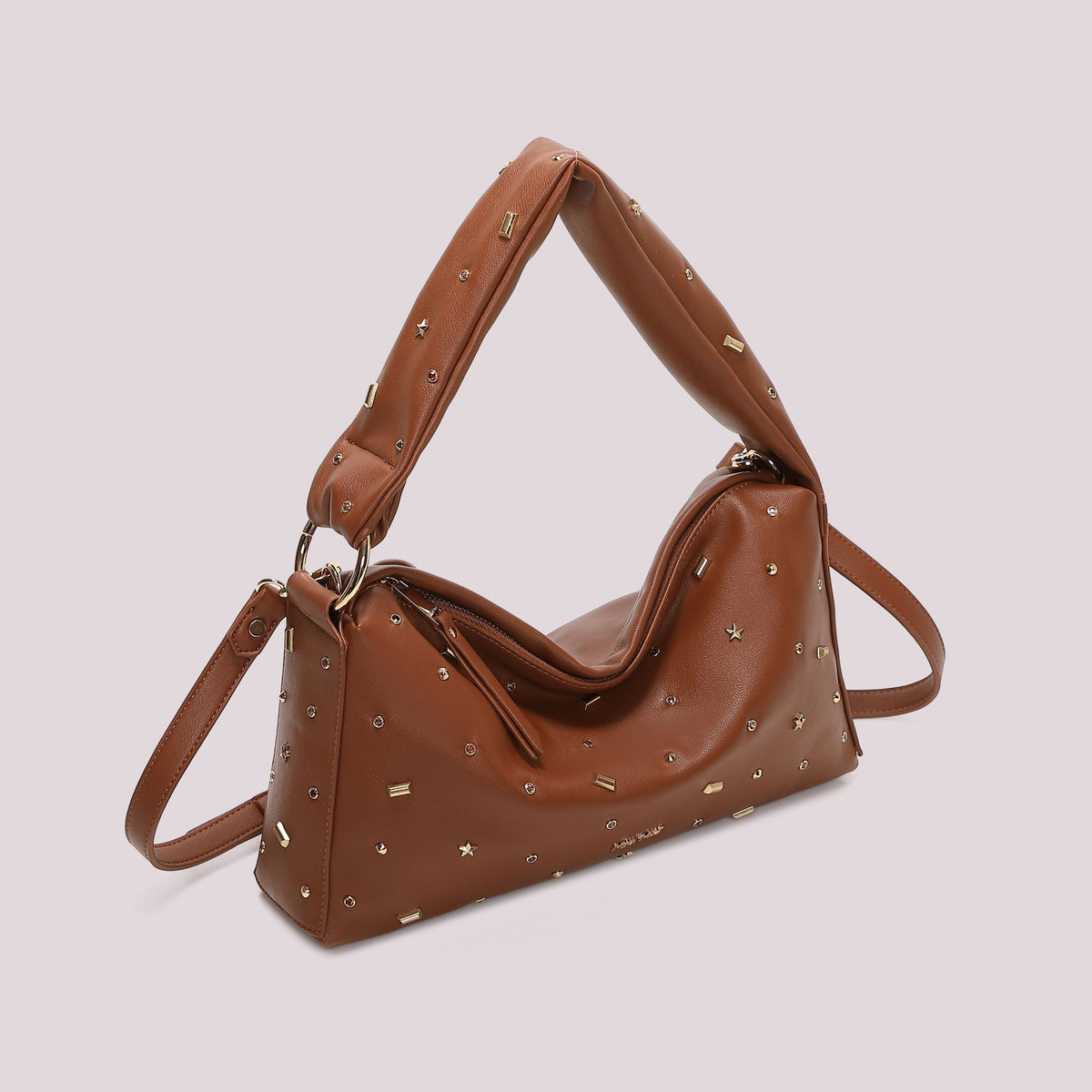 Borsa a Braccio Donna Mimi Mua con Applicazioni