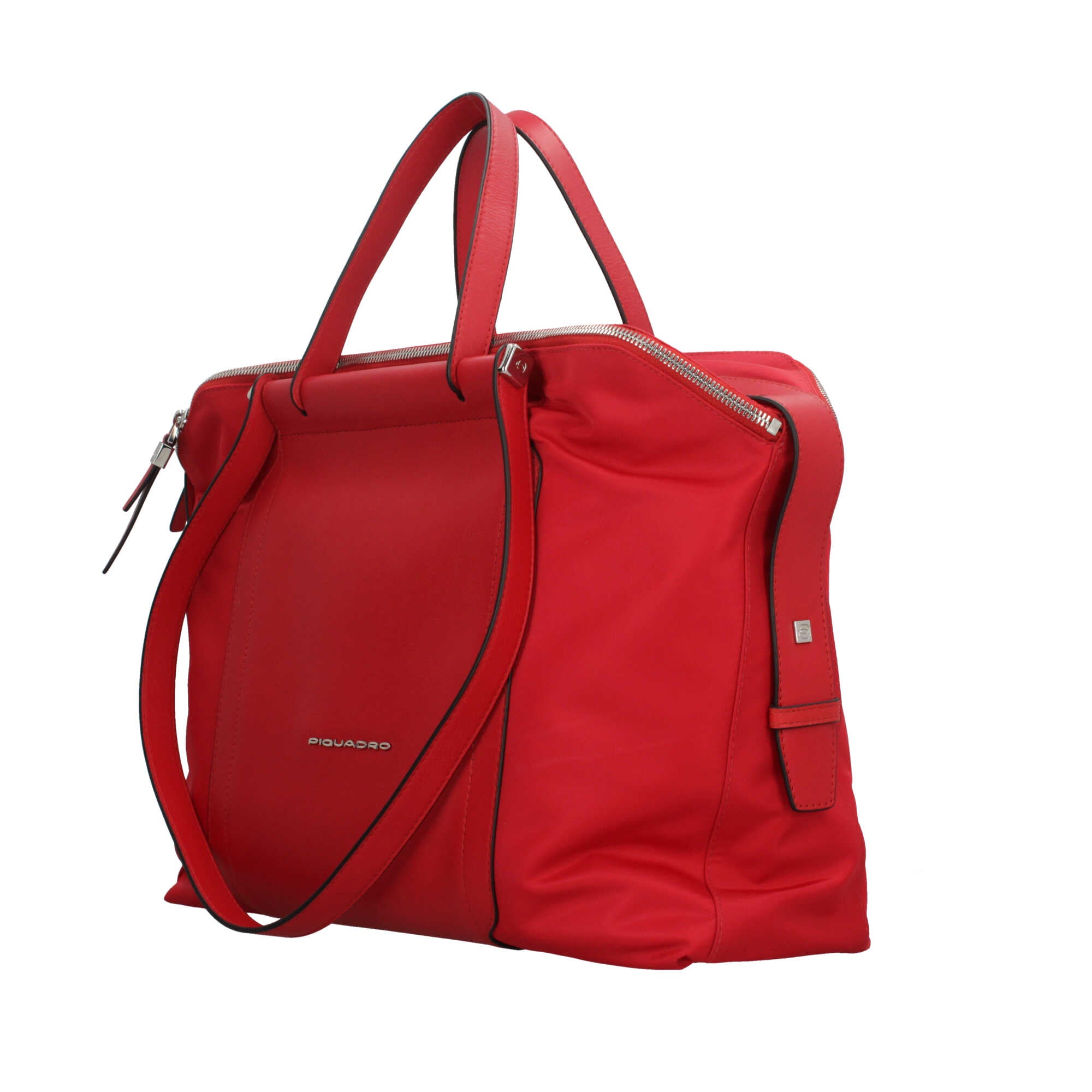 Piquadro borsa porta PC 14" in pelle con protezione antiurto e scomparti organizzati