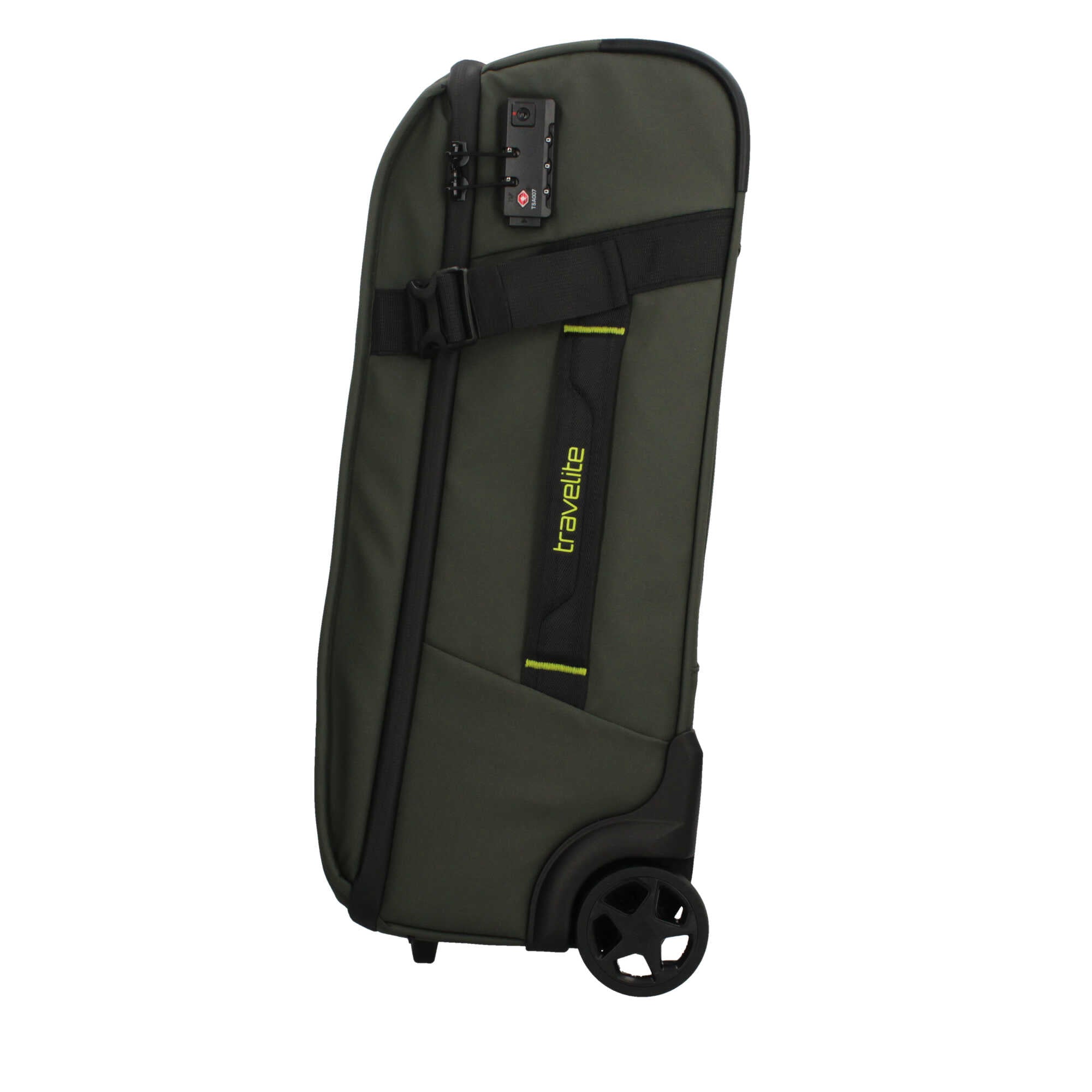 Trolley Travelite Morbido con Tasche e Ruote Silenziose Verde TU | Giò Fashion