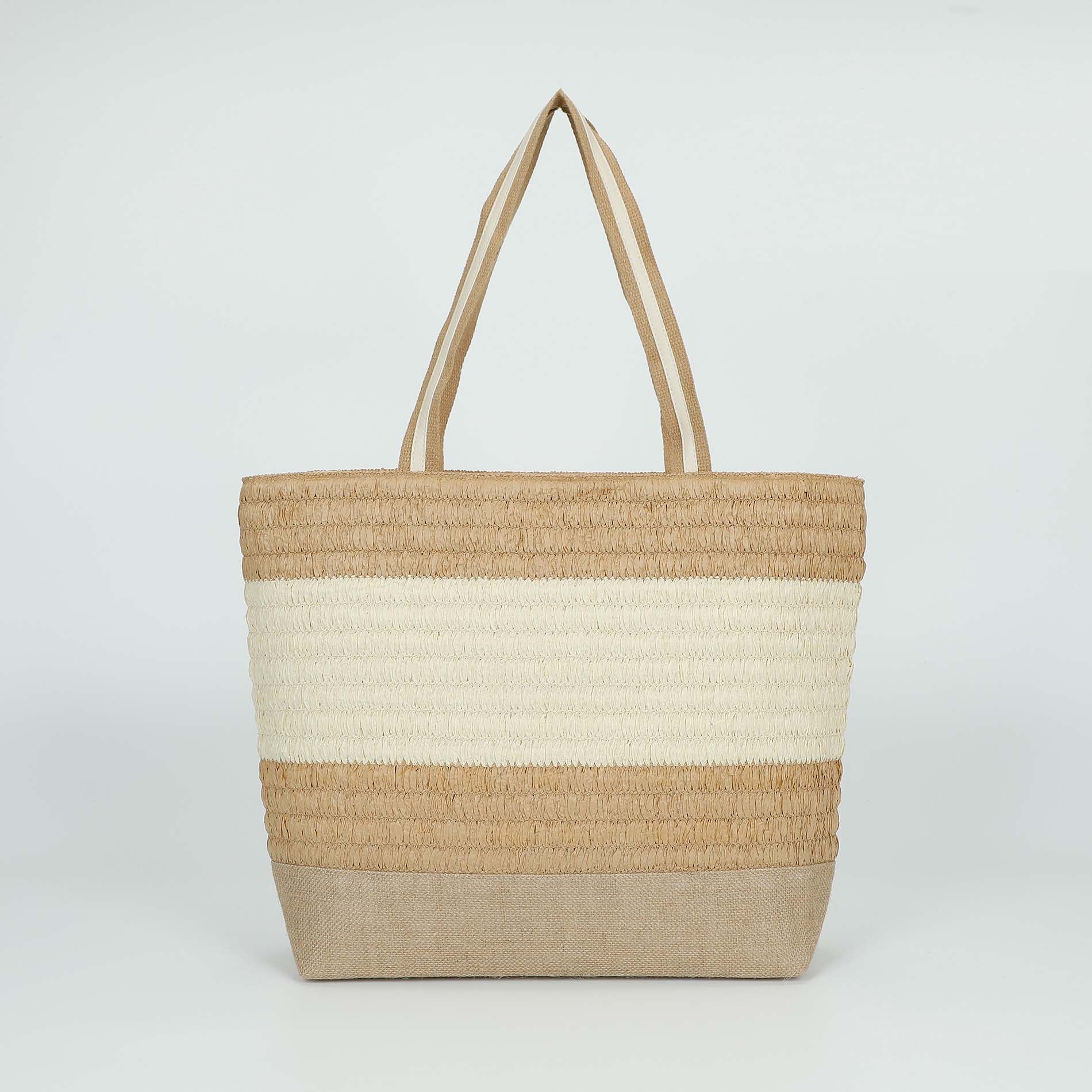 Mimi Mua borsa shopper Sea Lover in paglia