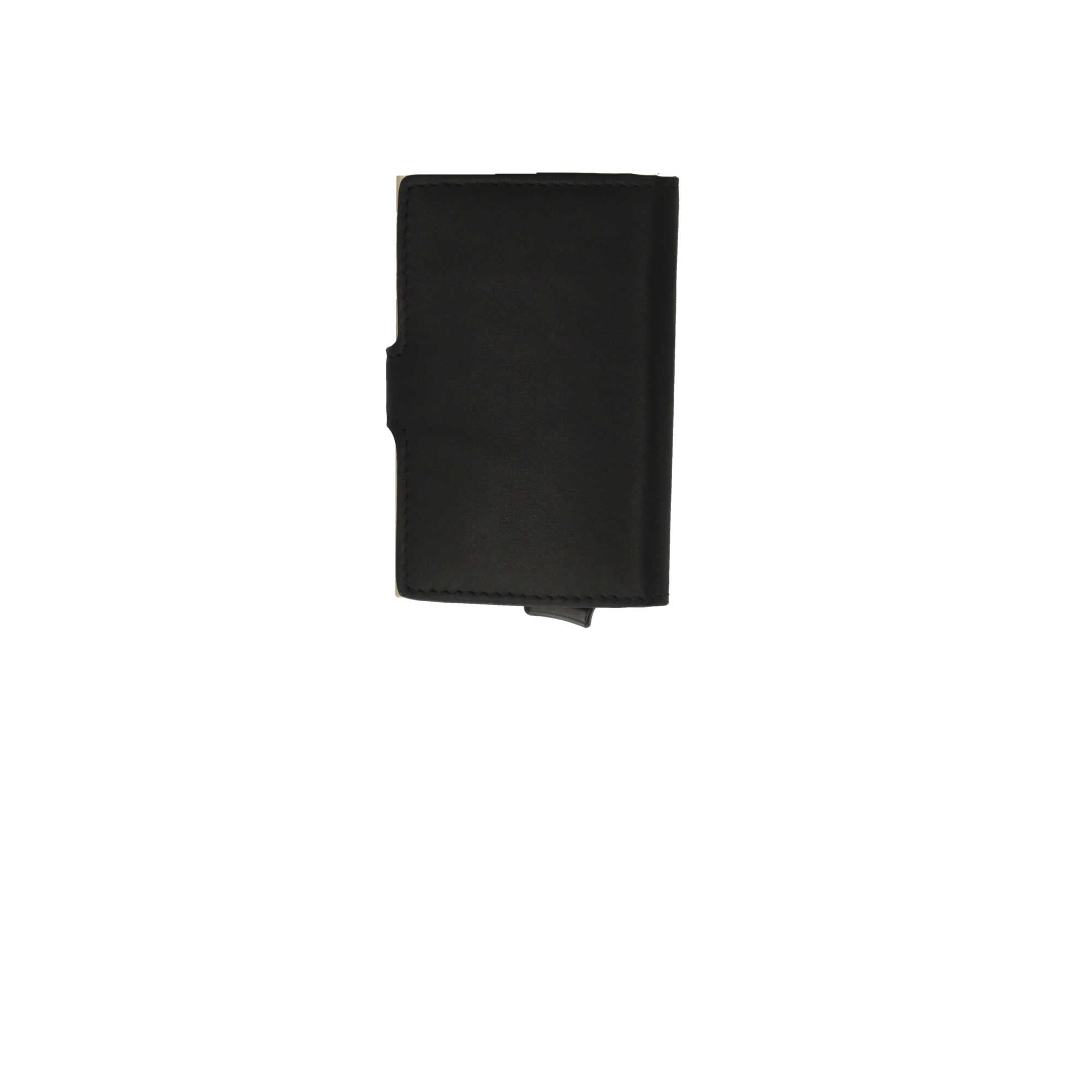 Porta carte di credito Piquadro in pelle con chiusura a bottone