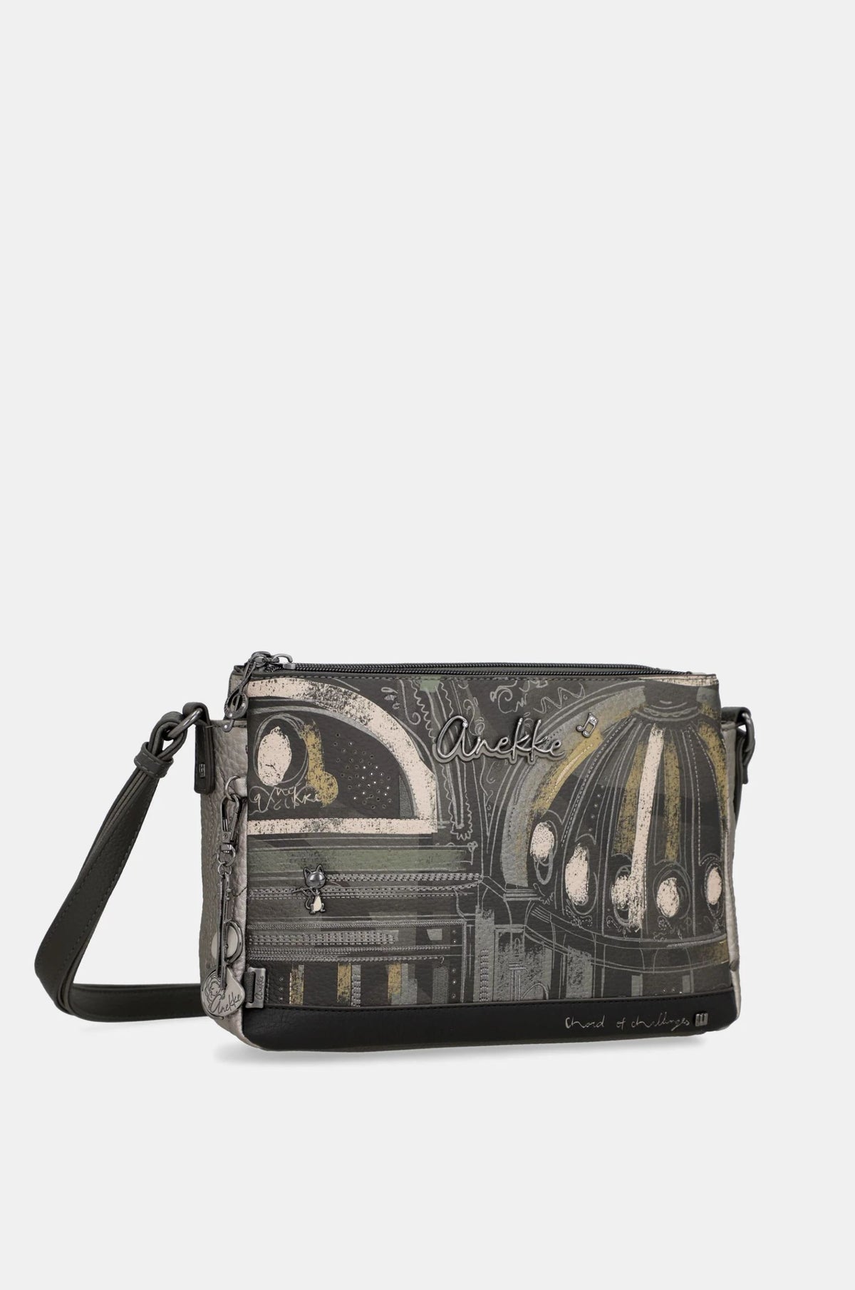 Borsa a Tracolla Media Donna Anekke con 3 Scomparti