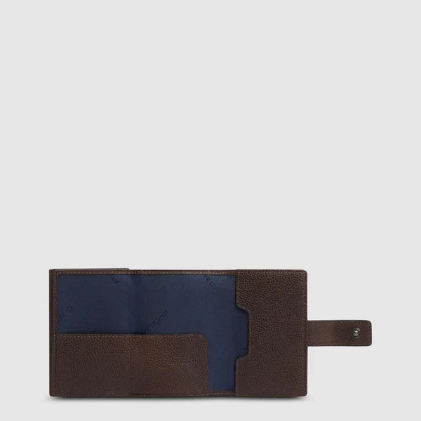 Portacarte Piquadro in pelle con protezione RFID
