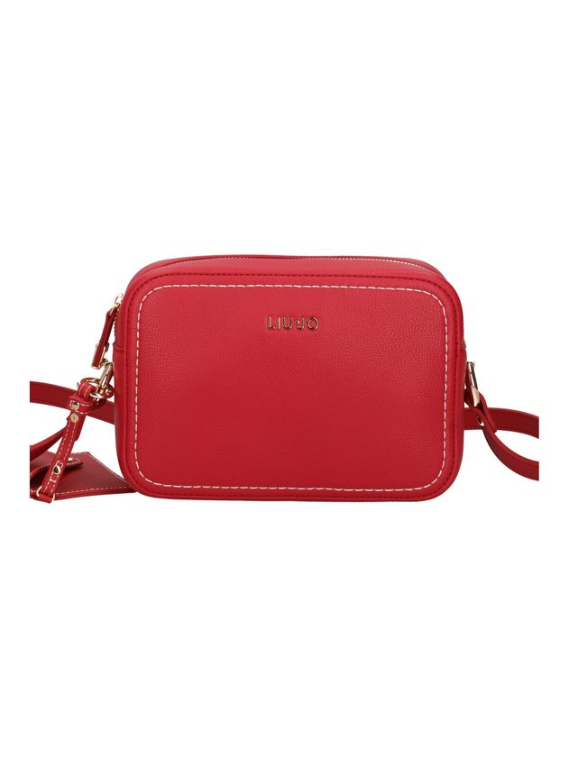 Borsa a tracolla Liu Jo con mini pochette abbinata Rosso TU | Giò Fashion