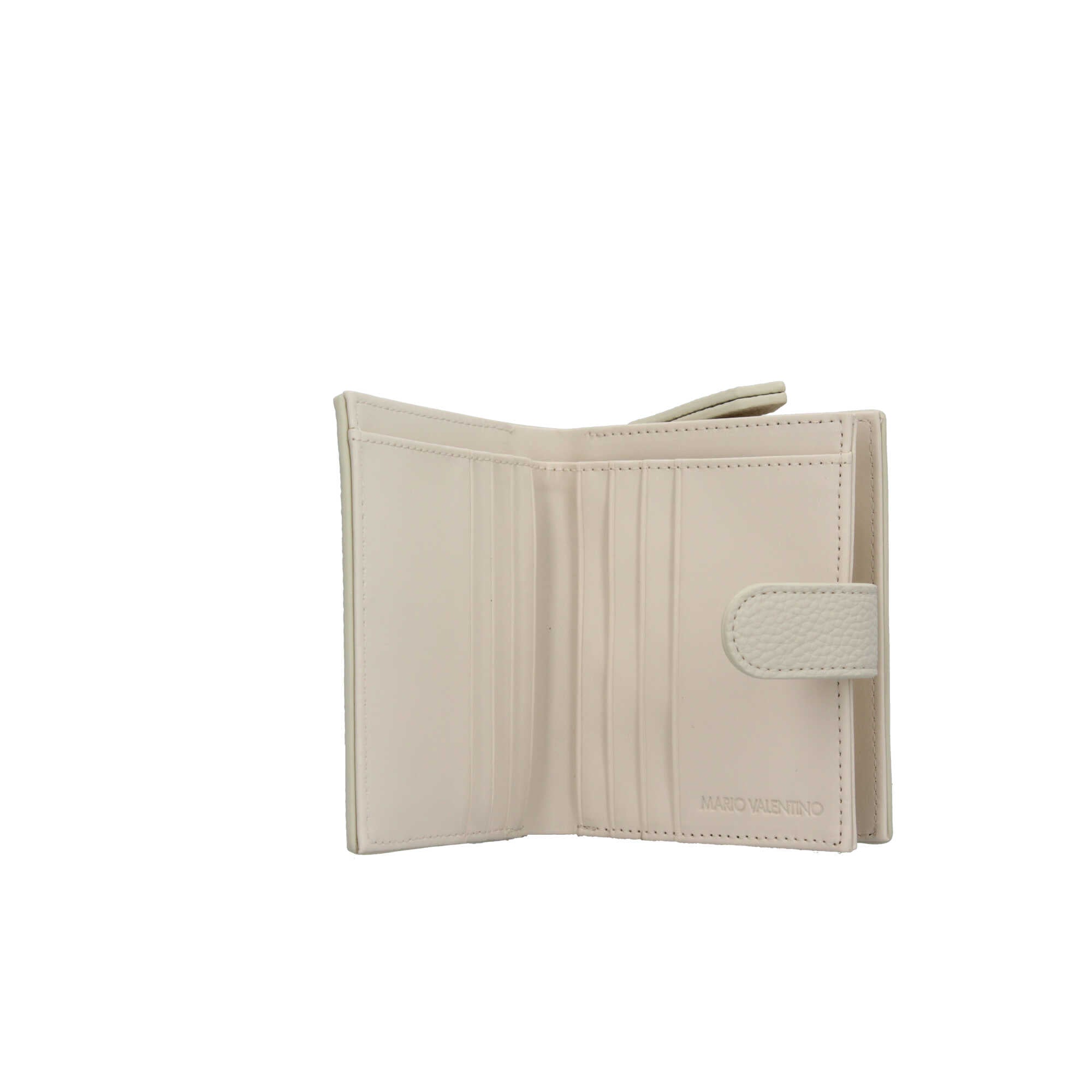 Valentino Portafoglio Never compatto con logo lettering