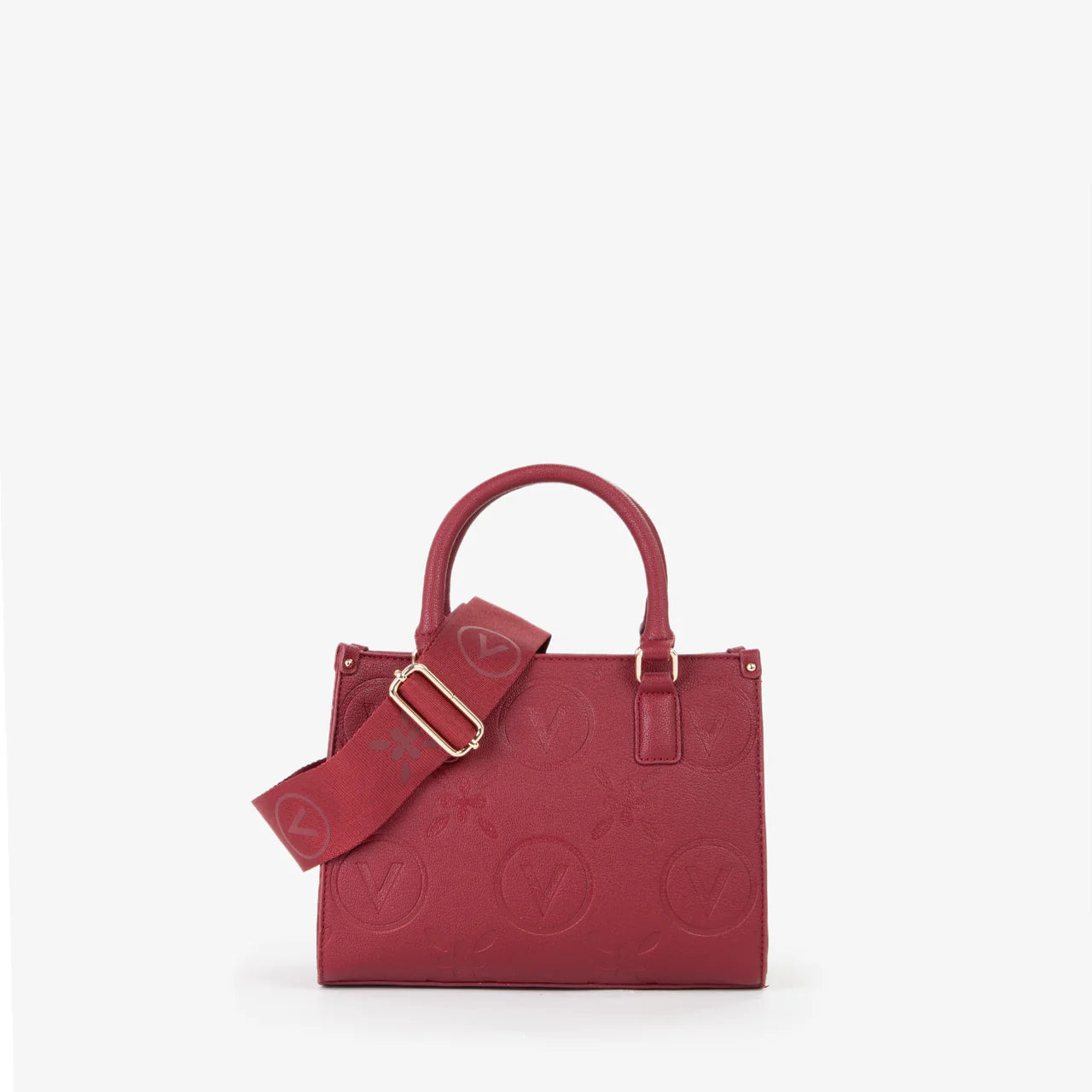 Valentino borsa a mano Samba media con tracolla regolabile BORDEAUX TU | Giò Fashion