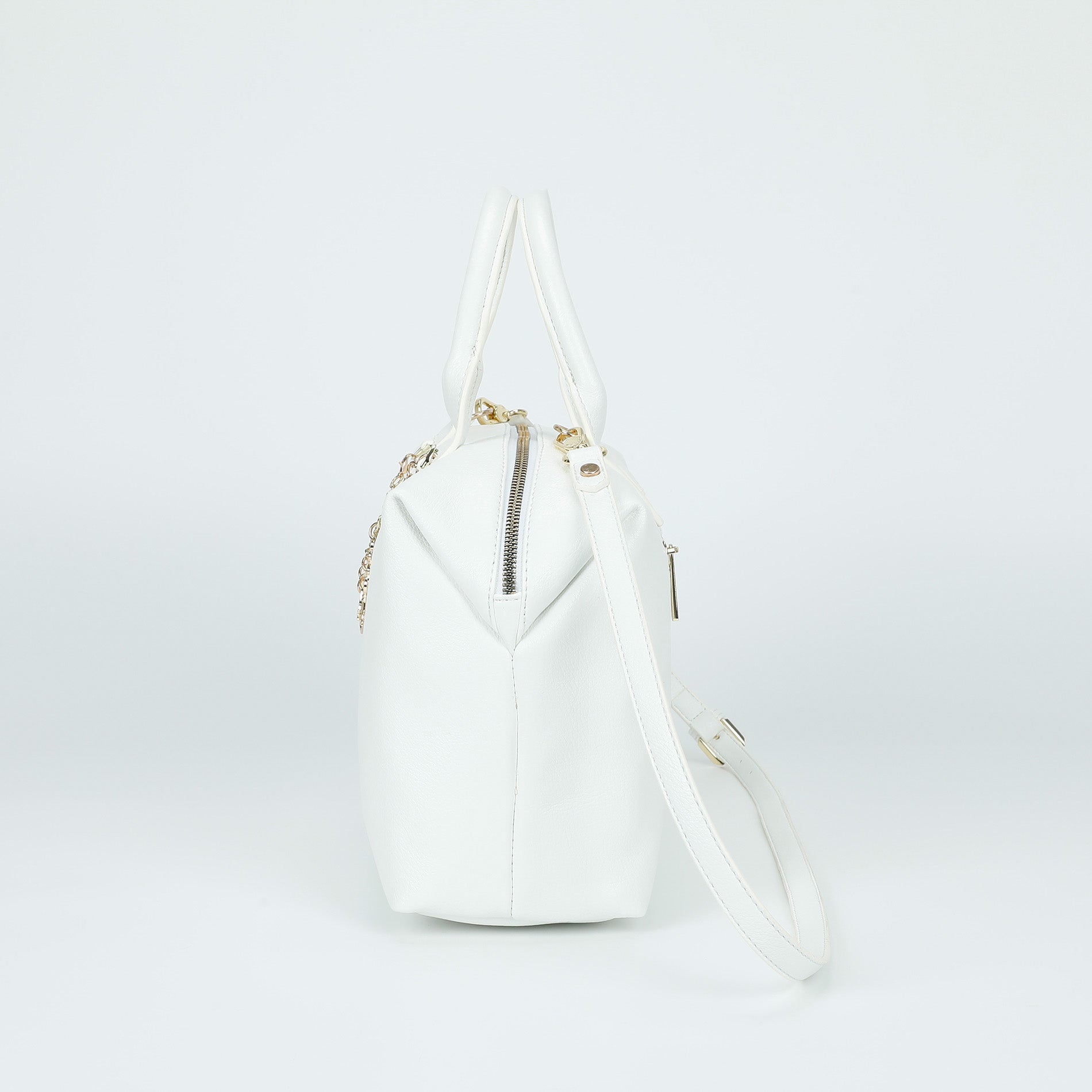 Mimi Mua borsa bauletto con catena decorativa