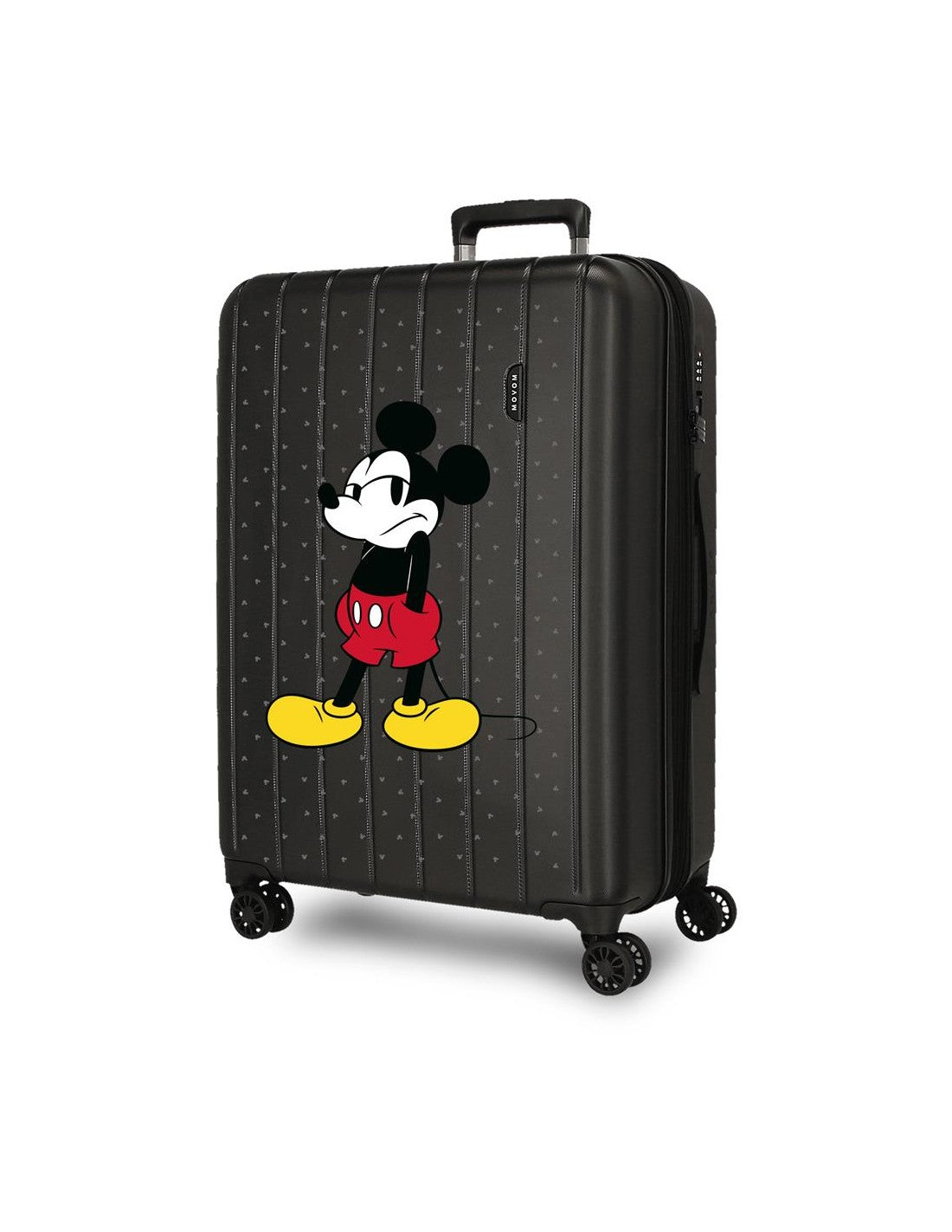 Disney Mickey Mouse Trolley Medio 68 cm Valigia Rigida in ABS 4 Ruote