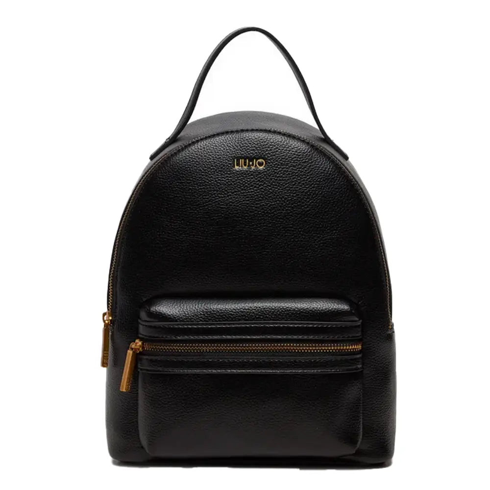 Liu Jo zaino capiente con chiusura zip e dettagli logati