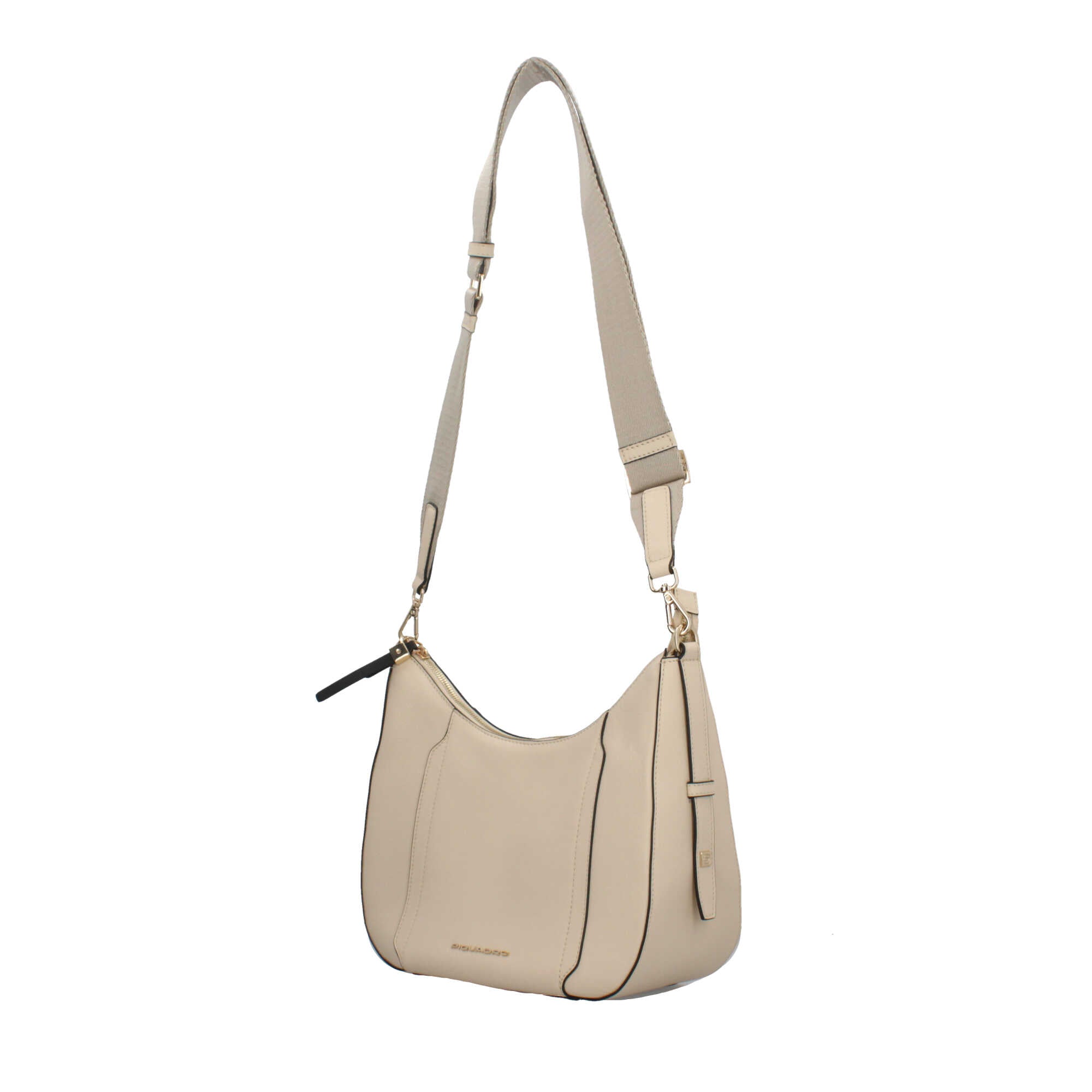 Piquadro borsa a tracolla in pelle con scomparto per iPad Mini