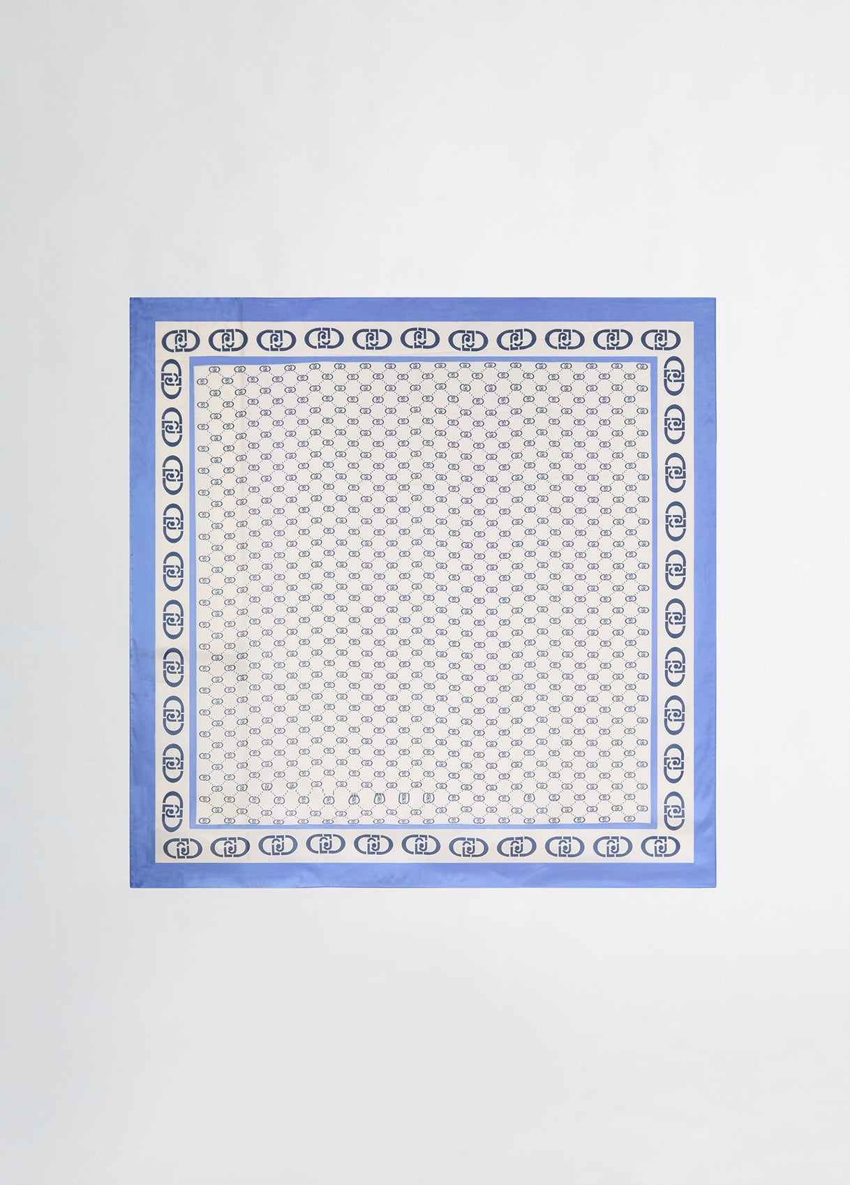 Foulard Donna Liu Jo con Motivo Monogram e Bordo Elegante