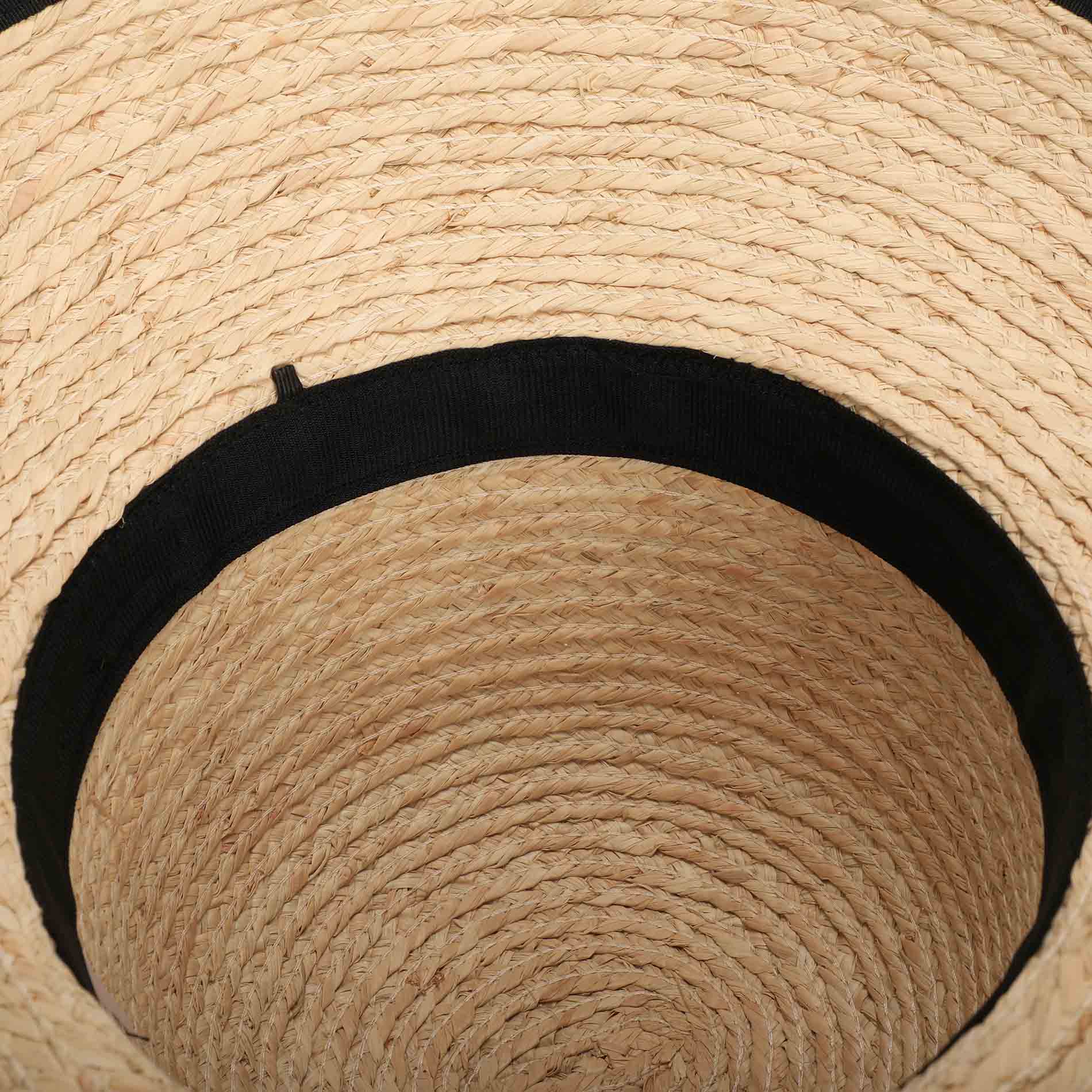 Cappello Mimi Mua a tesa larga con fascia decorativa