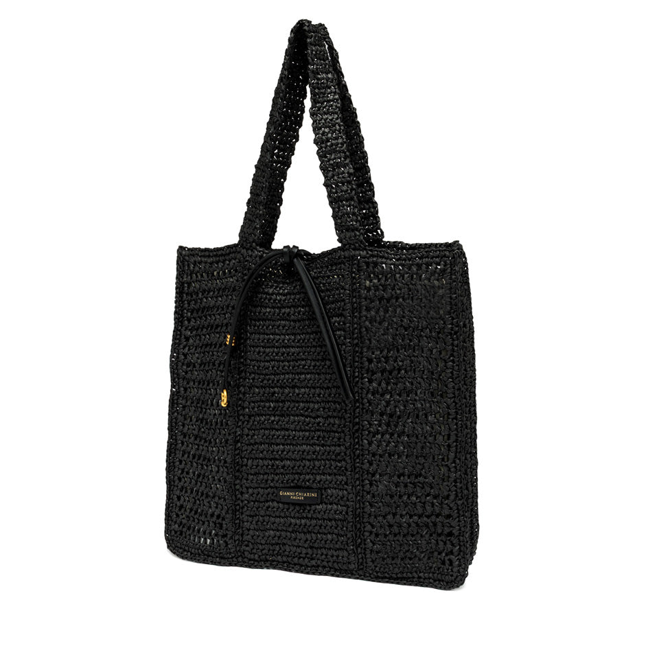 Borsa Shopper Gianni Chiarini Nefeli in crochet extra large