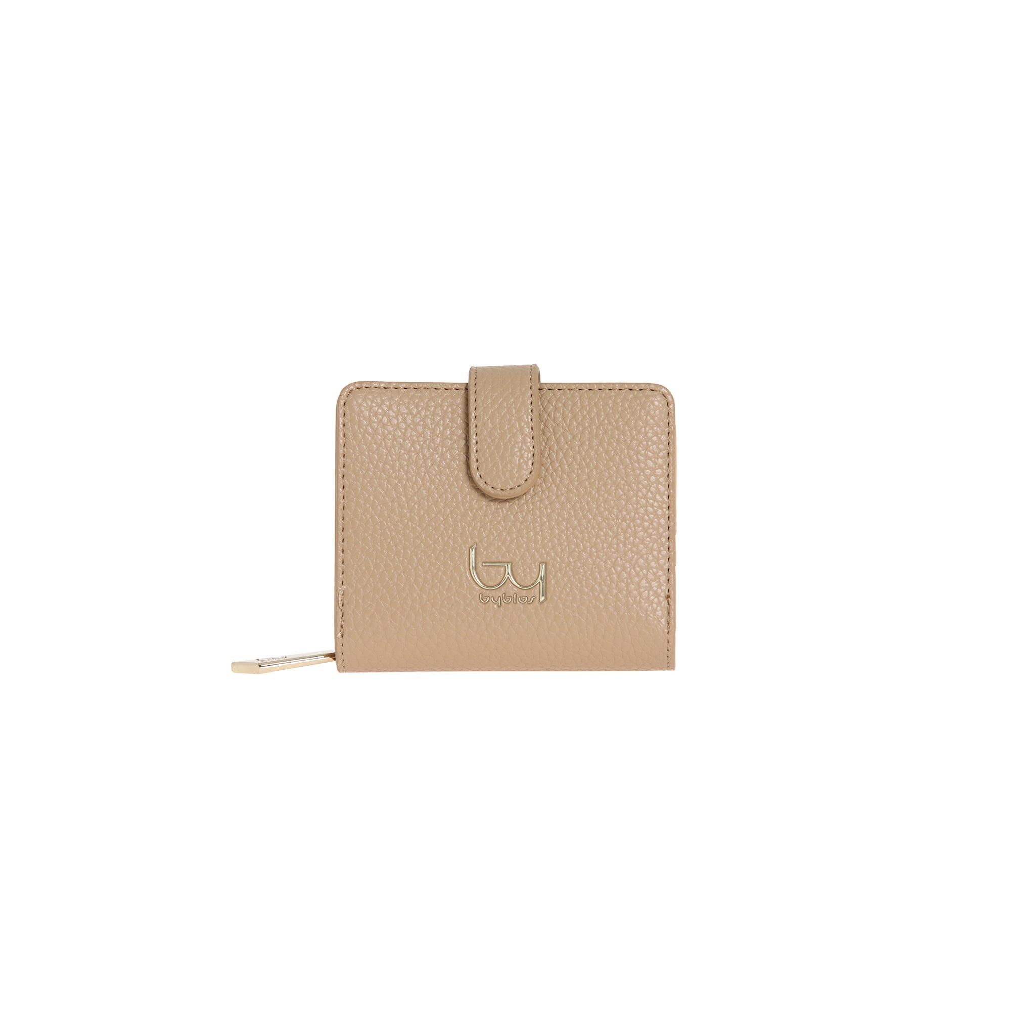 Portafoglio By Byblos compatto con chiusura a bottone Beige TU | Giò Fashion
