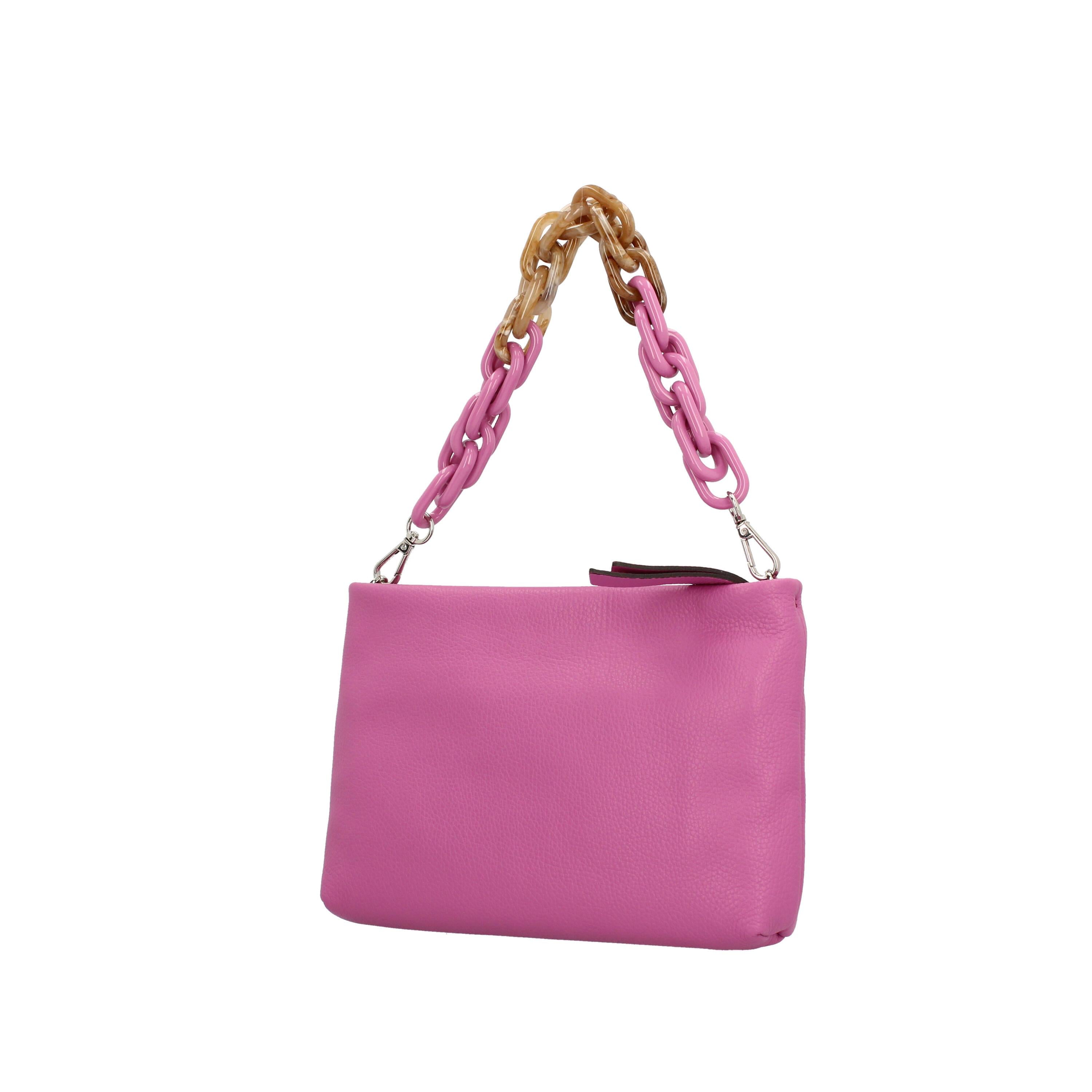 Pochette in vera pelle