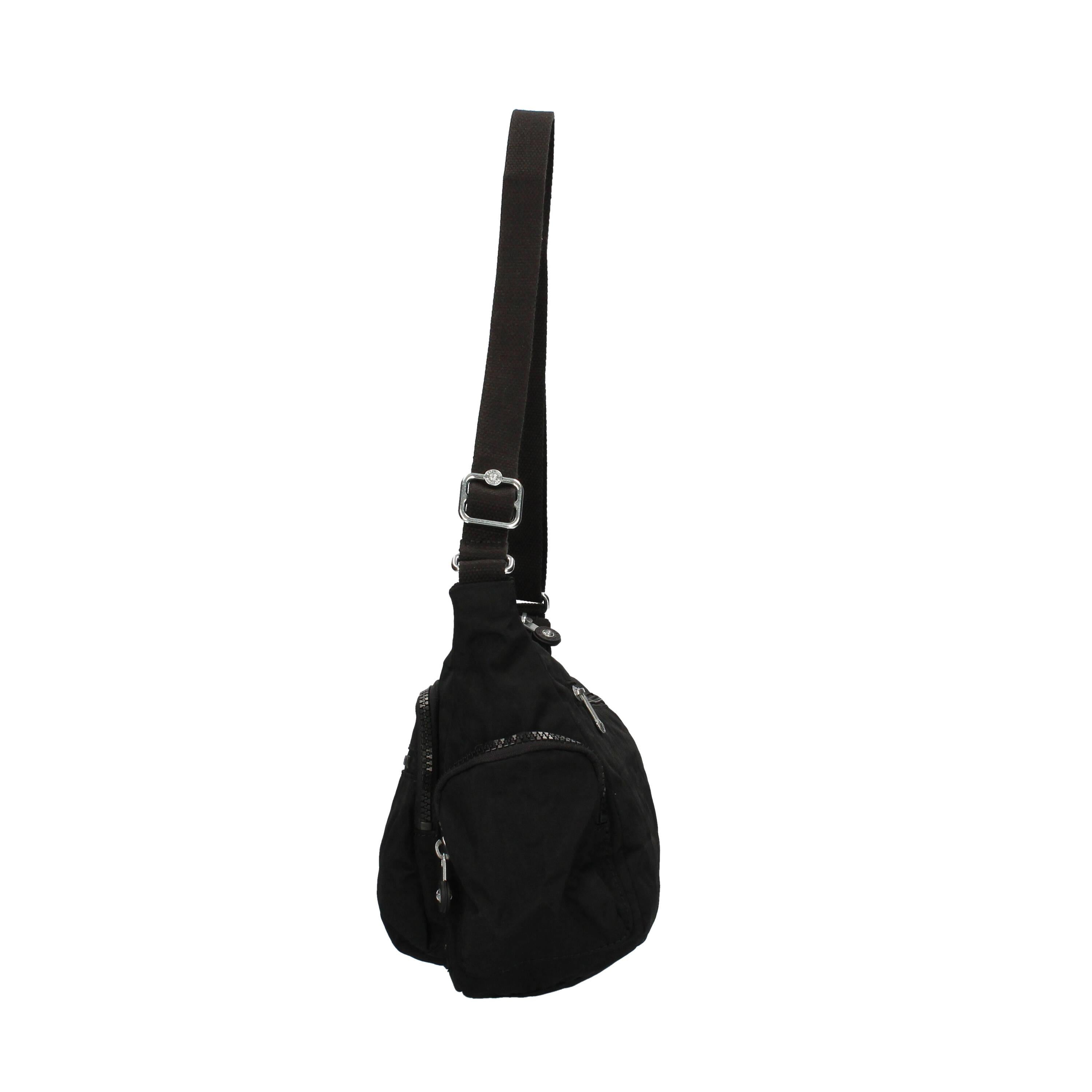 Kipling Borsa a tracolla da donna di colore nero con 5 tasche esterne KPKI2531P391