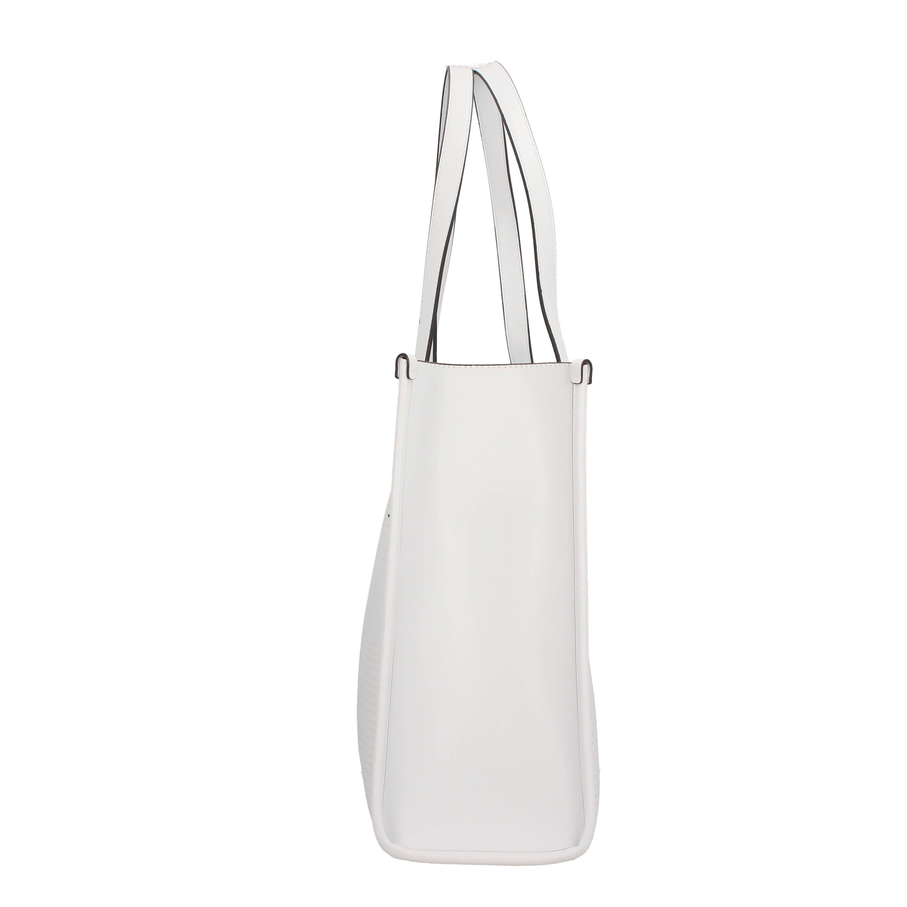 Borsa shopping in pelle sintetica