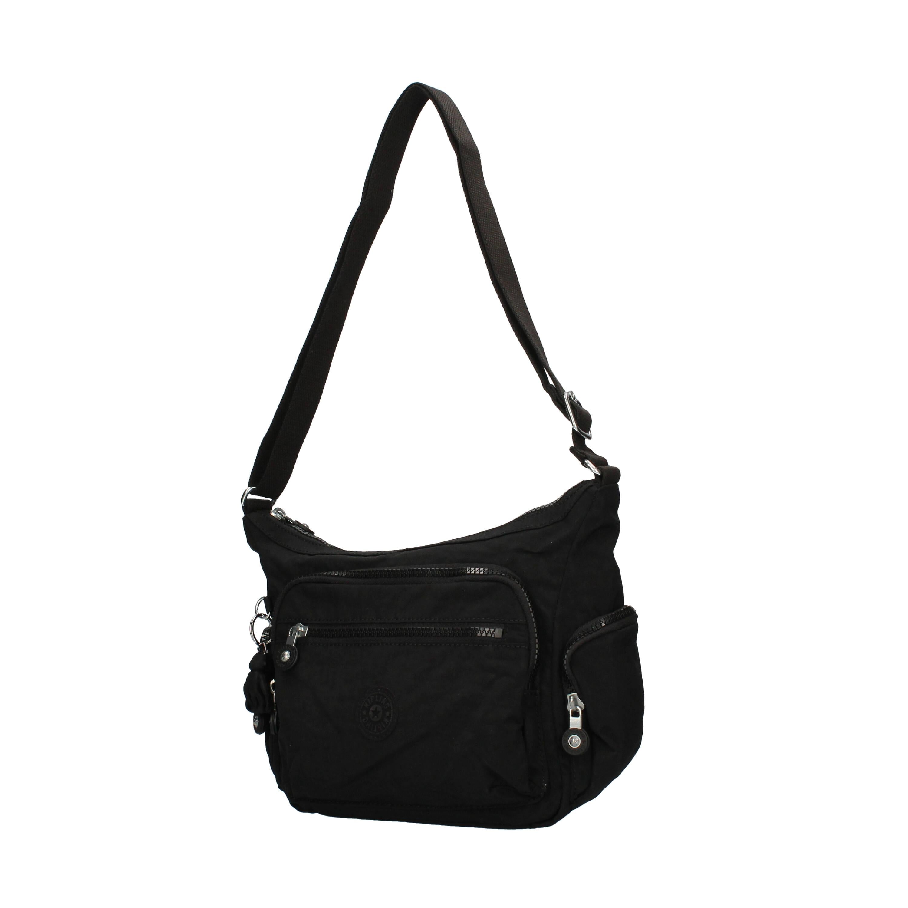 Kipling Borsa a tracolla da donna di colore nero con 5 tasche esterne KPKI2531P391