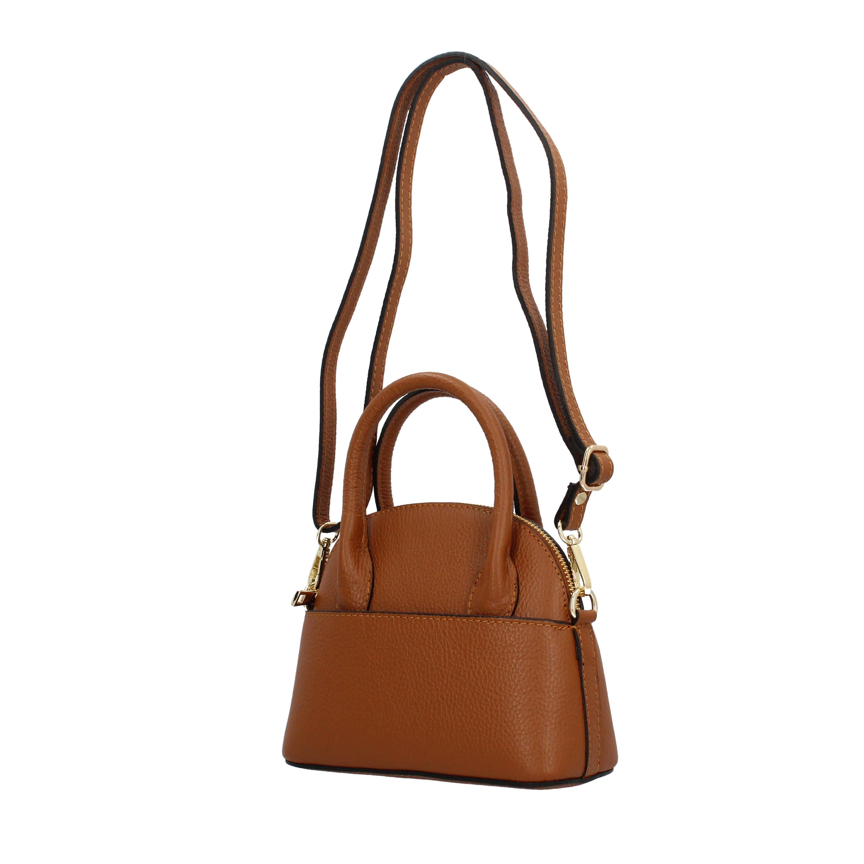 Borsa a mano in pelle