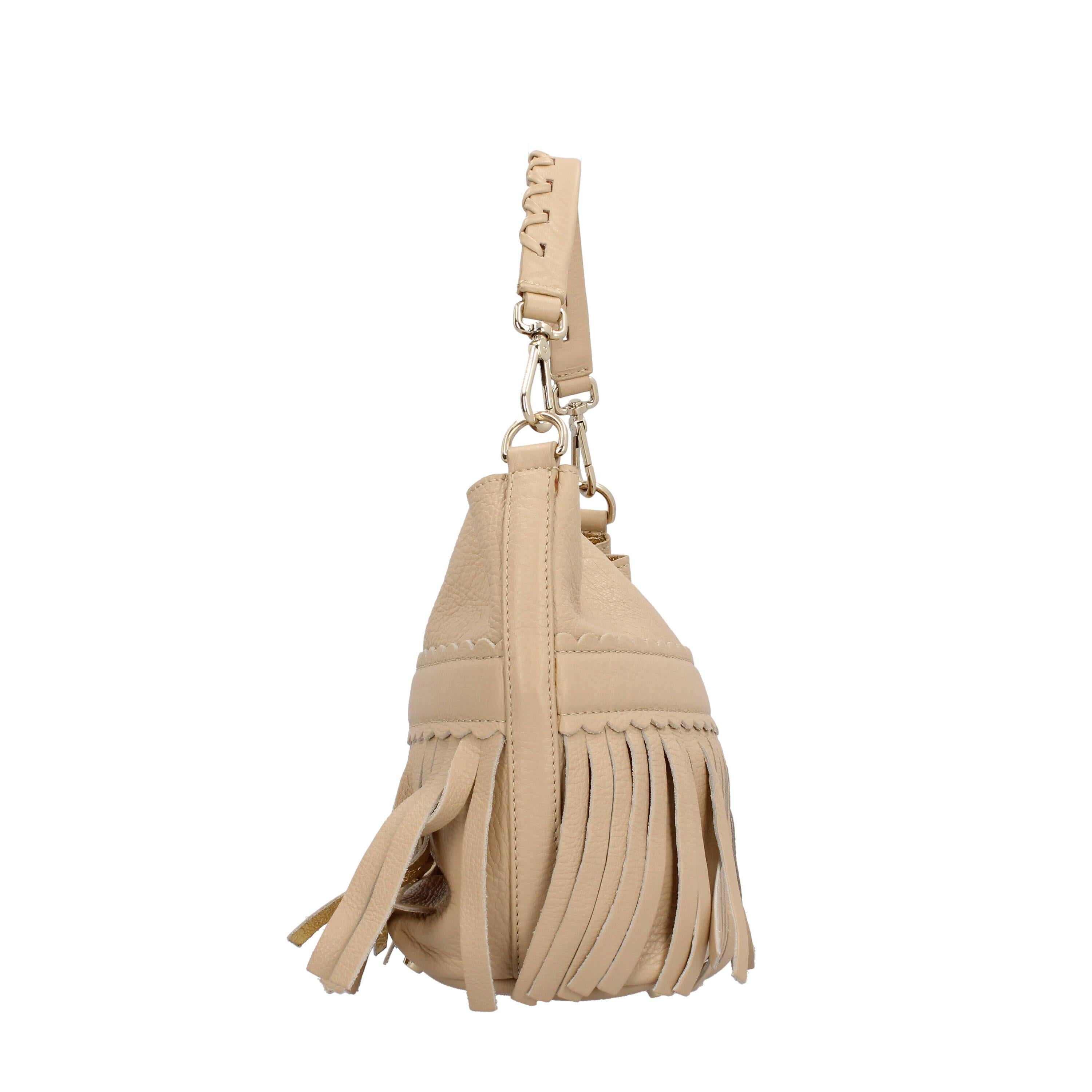Borsa a mano in vera pelle