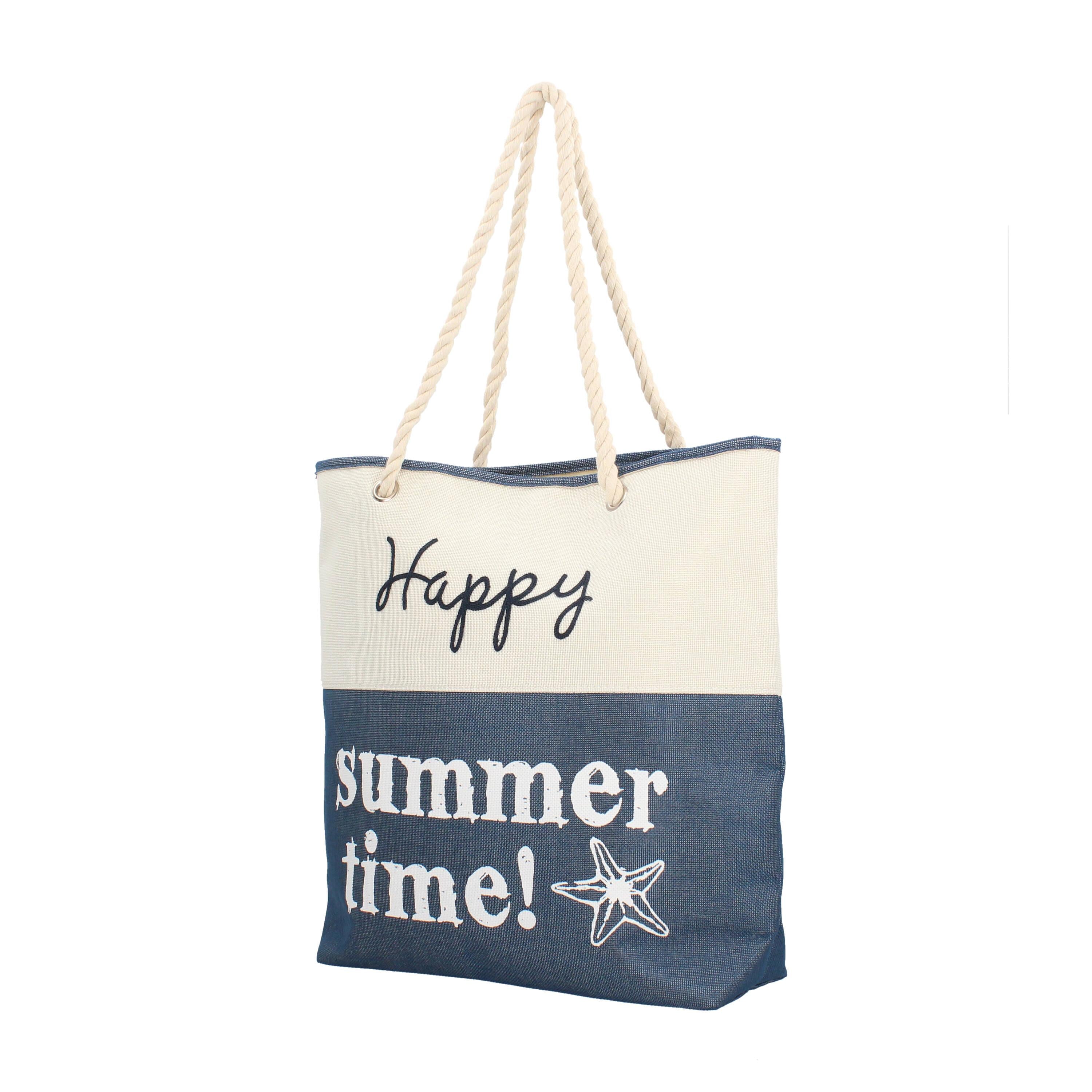 Borsa mare Camomilla blu 54420