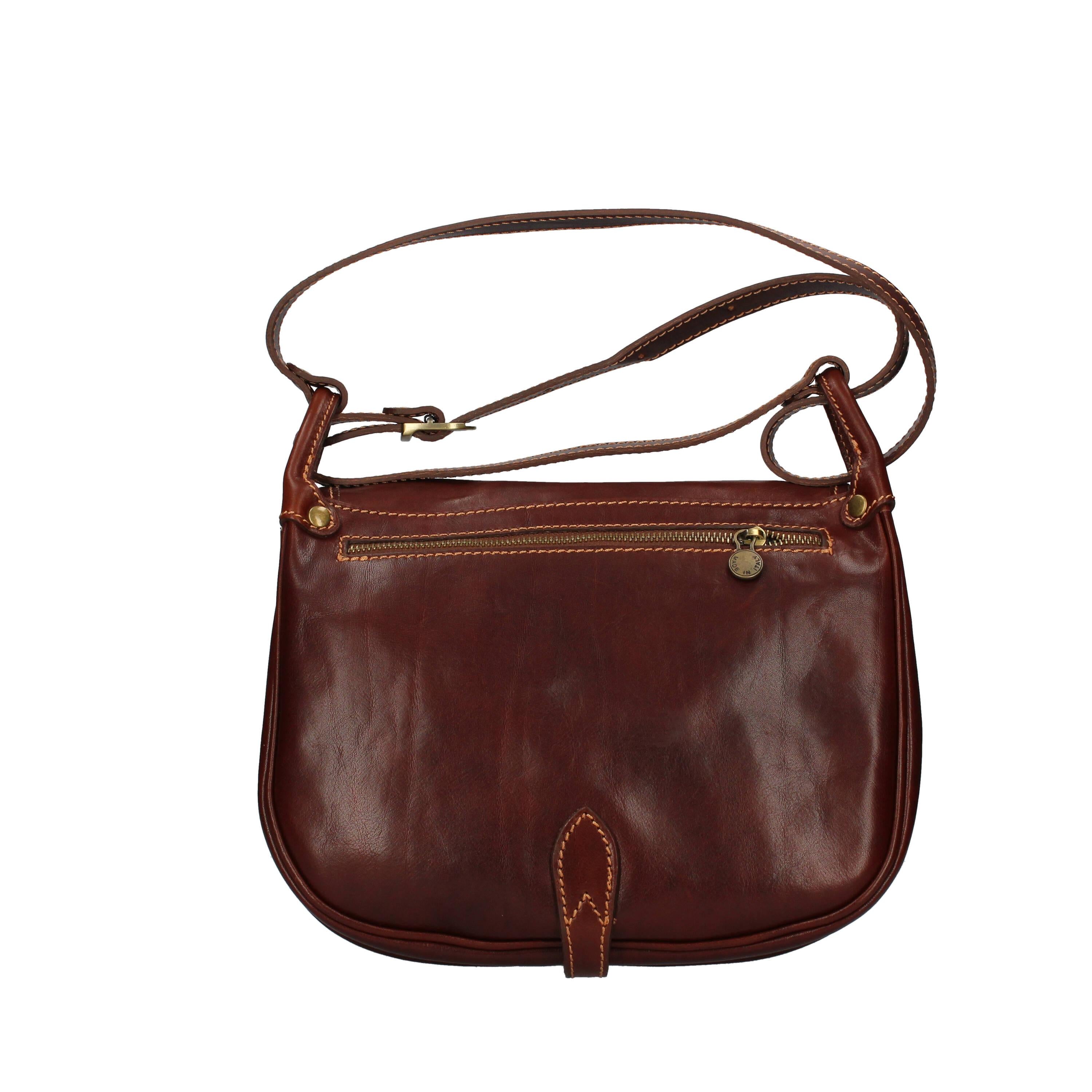 Borsa a tracolla in vera pelle