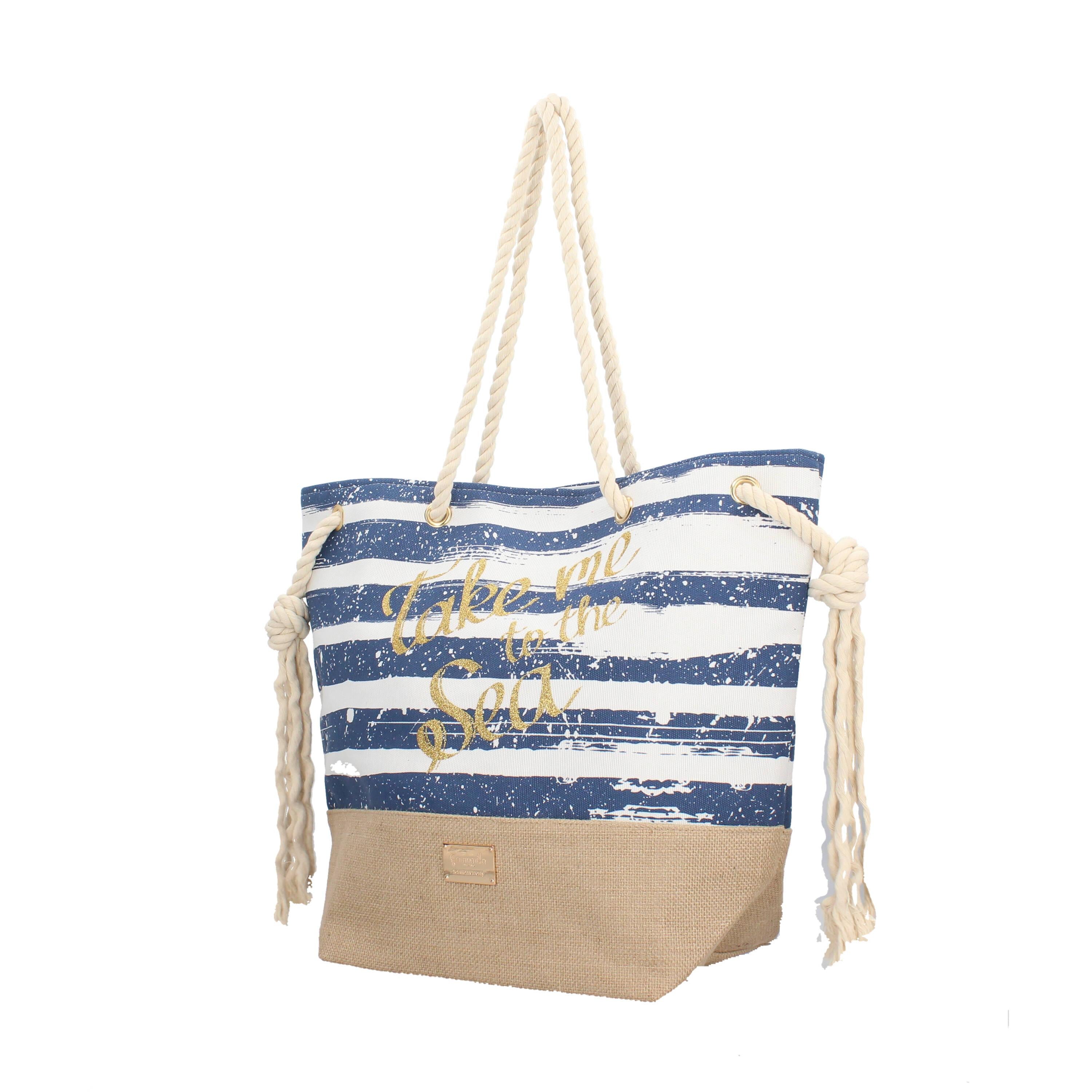 Borsa mare Camomilla blu 54383