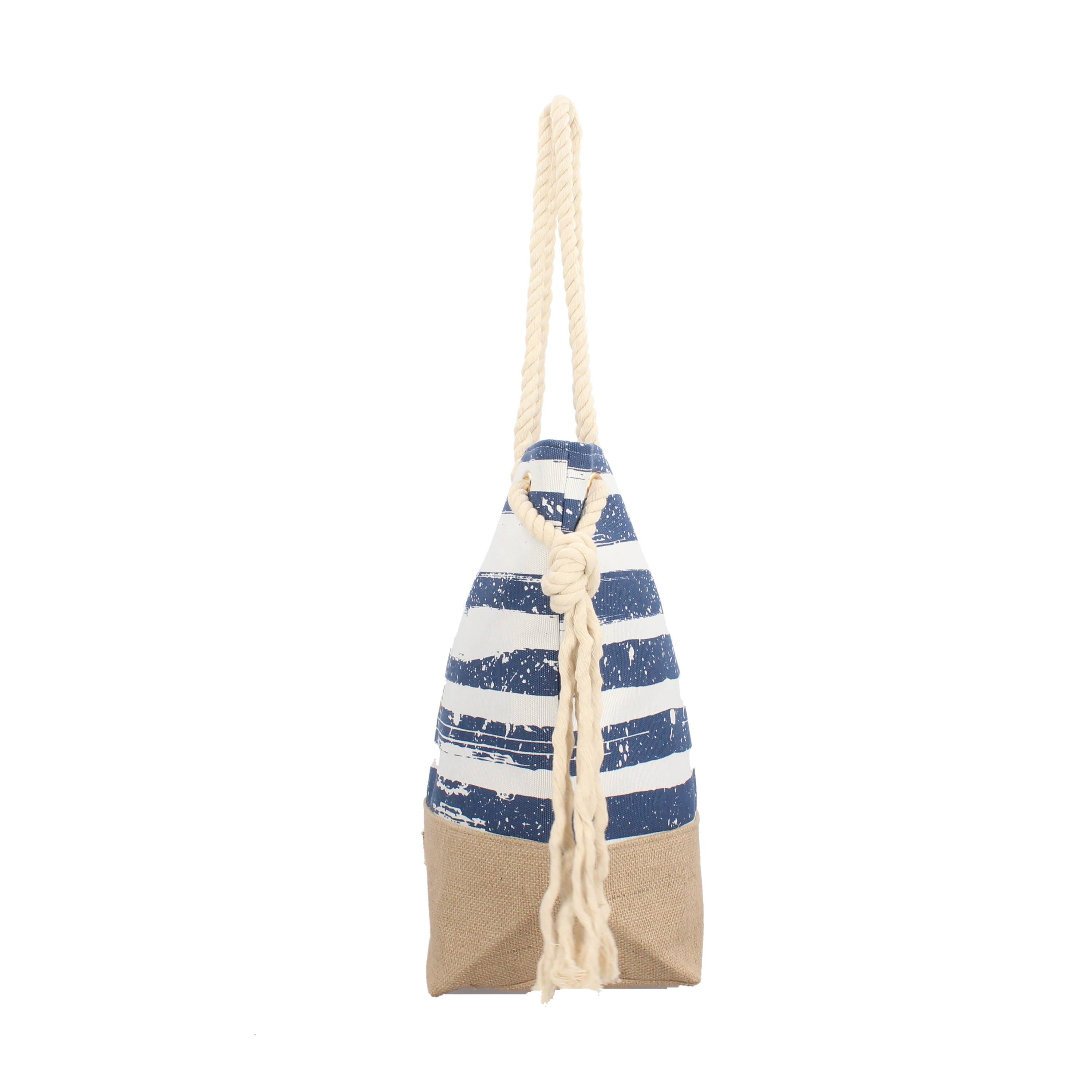 Borsa mare Camomilla blu 54383