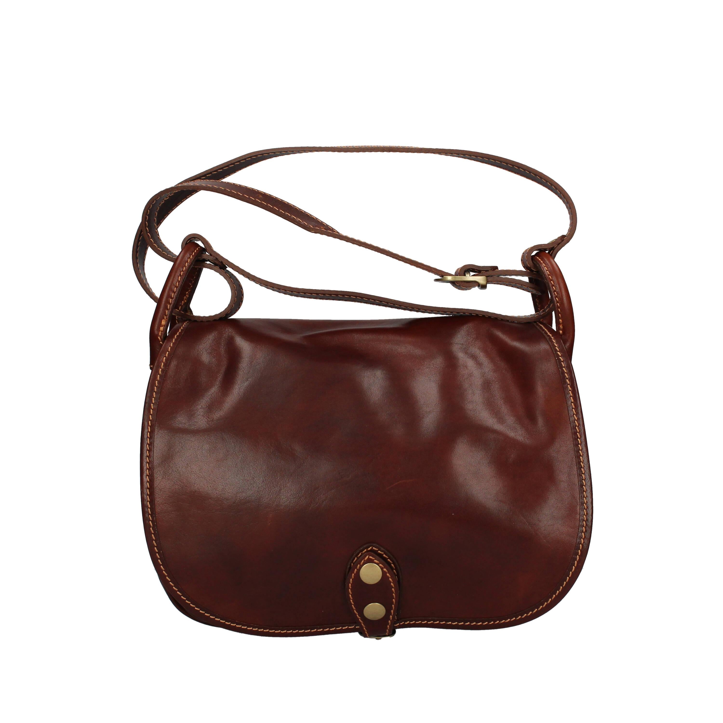 Borsa a tracolla in vera pelle