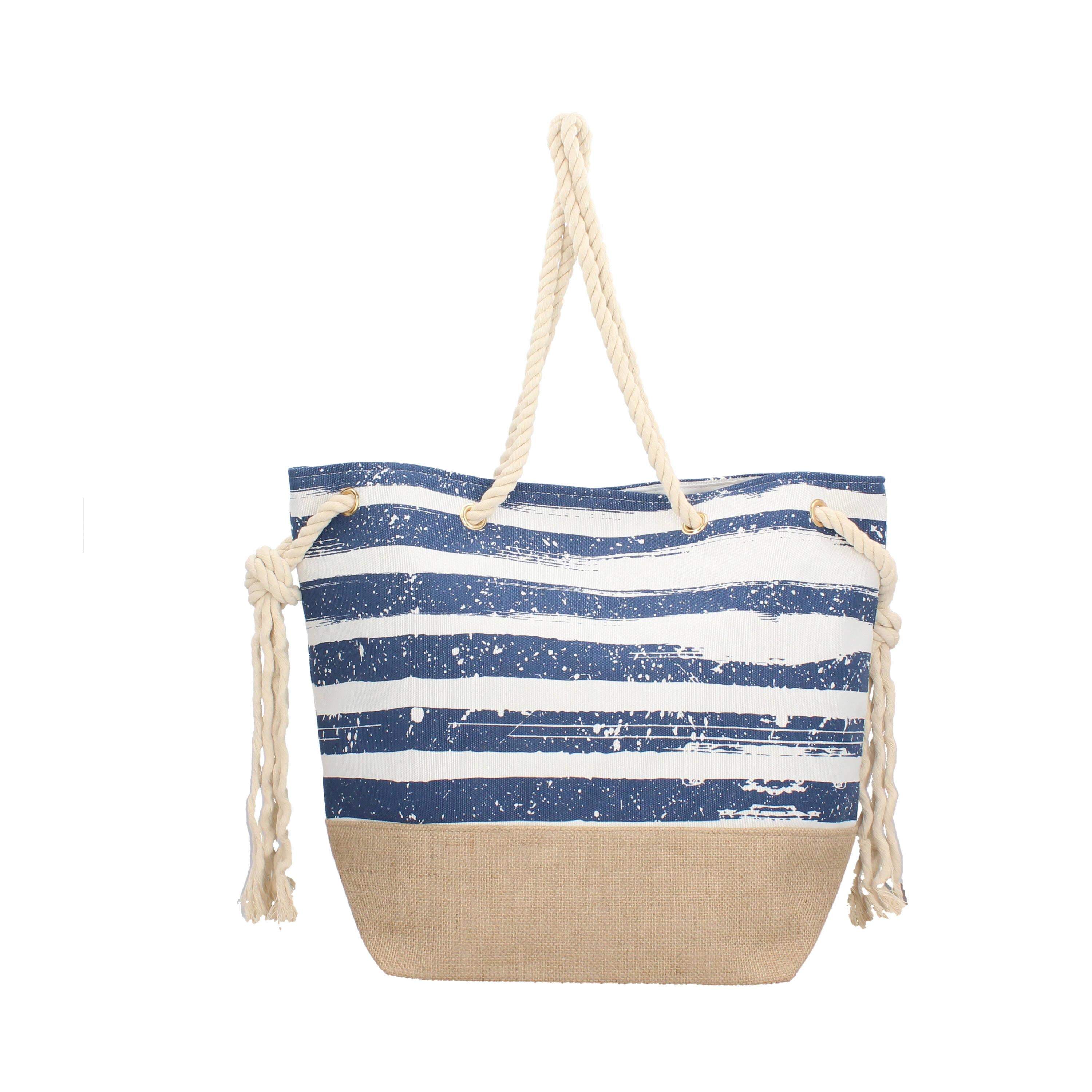 Borsa mare Camomilla blu 54383