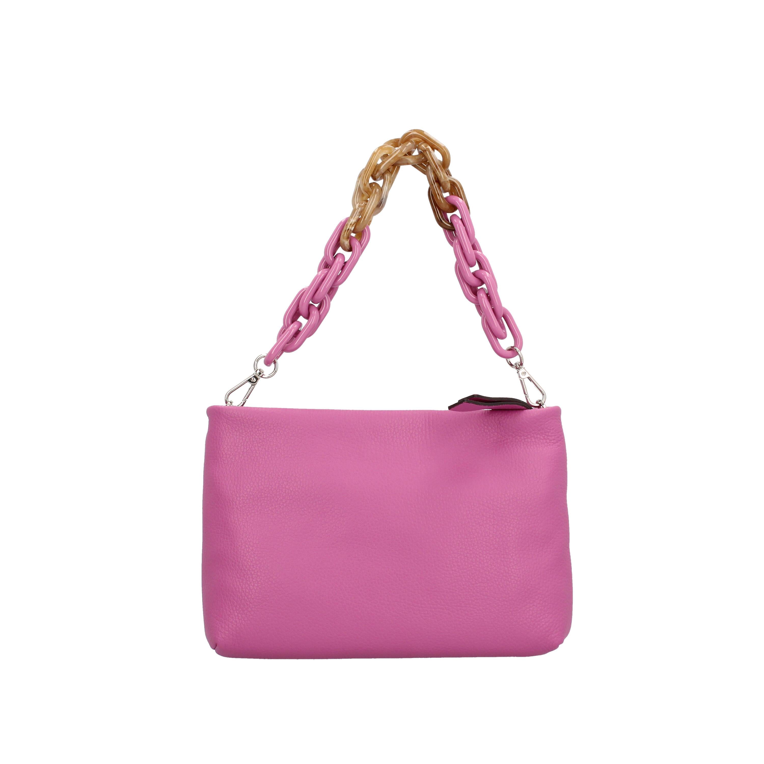 Pochette in vera pelle
