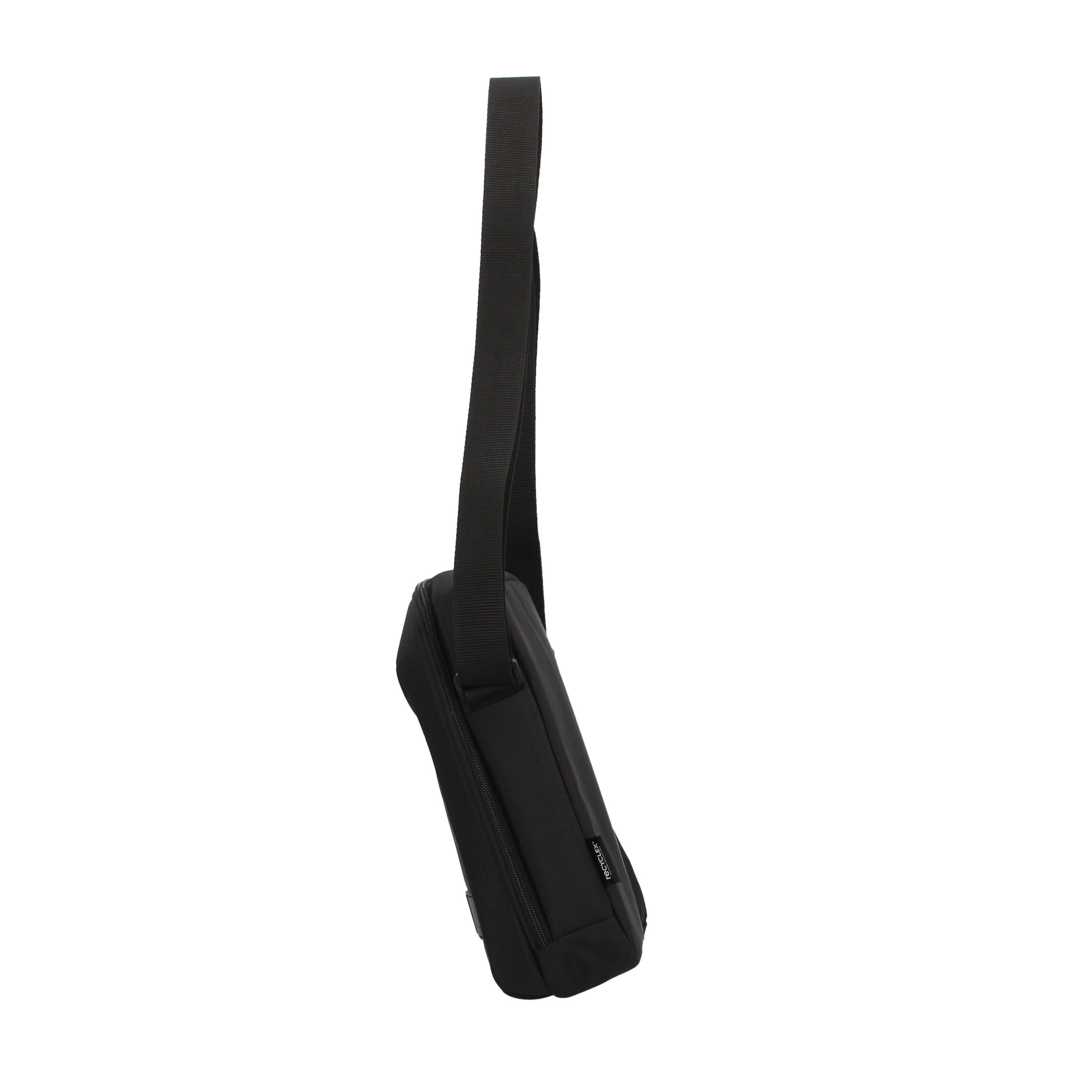 Tracolla morbida con zip