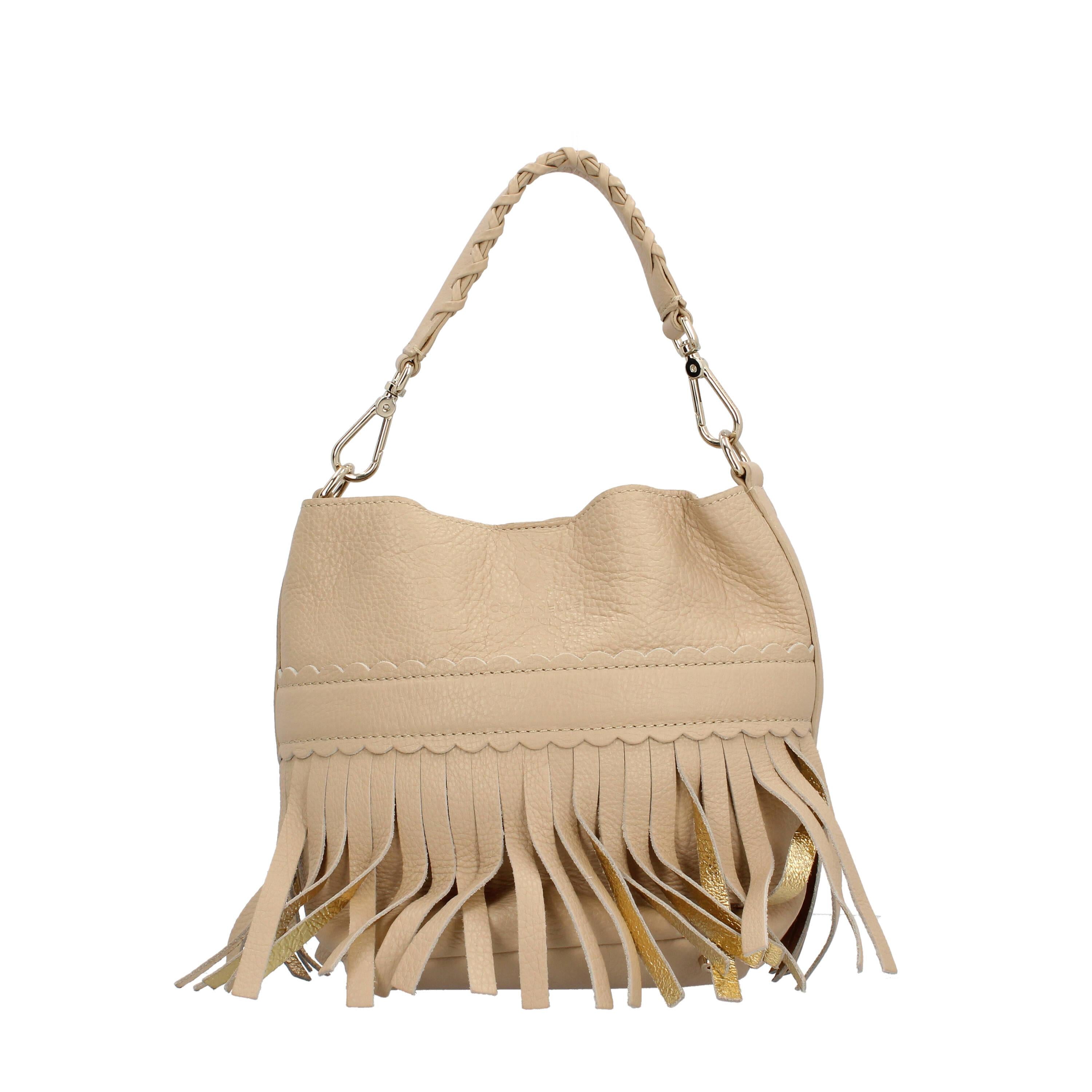 Borsa a mano in vera pelle