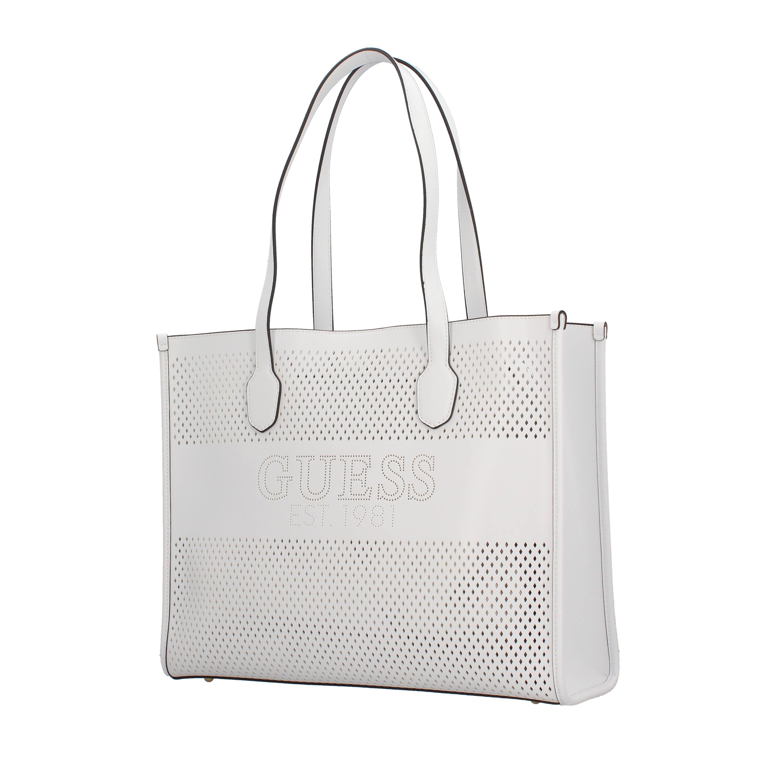 Borsa shopping in pelle sintetica