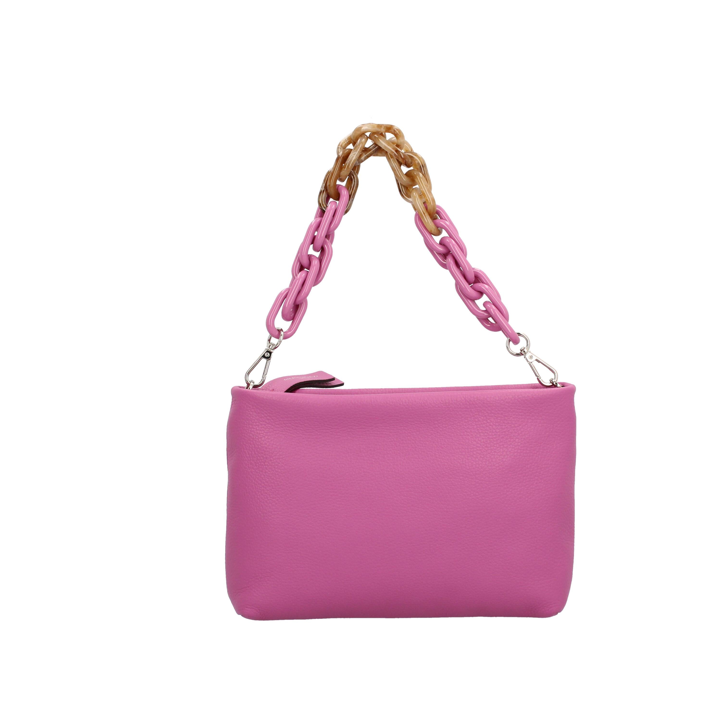Pochette in vera pelle