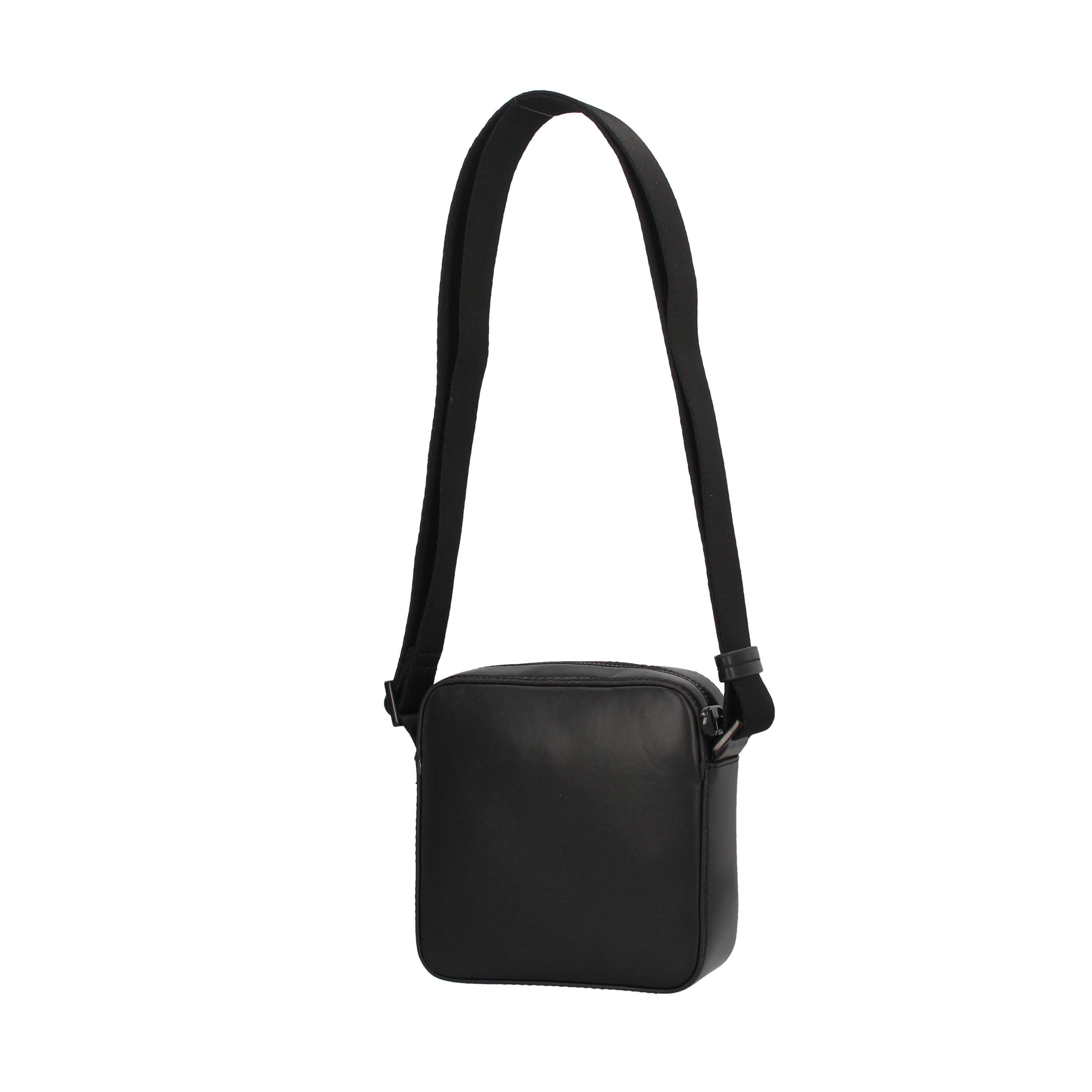 Borsa a tracolla in materiali riciclati