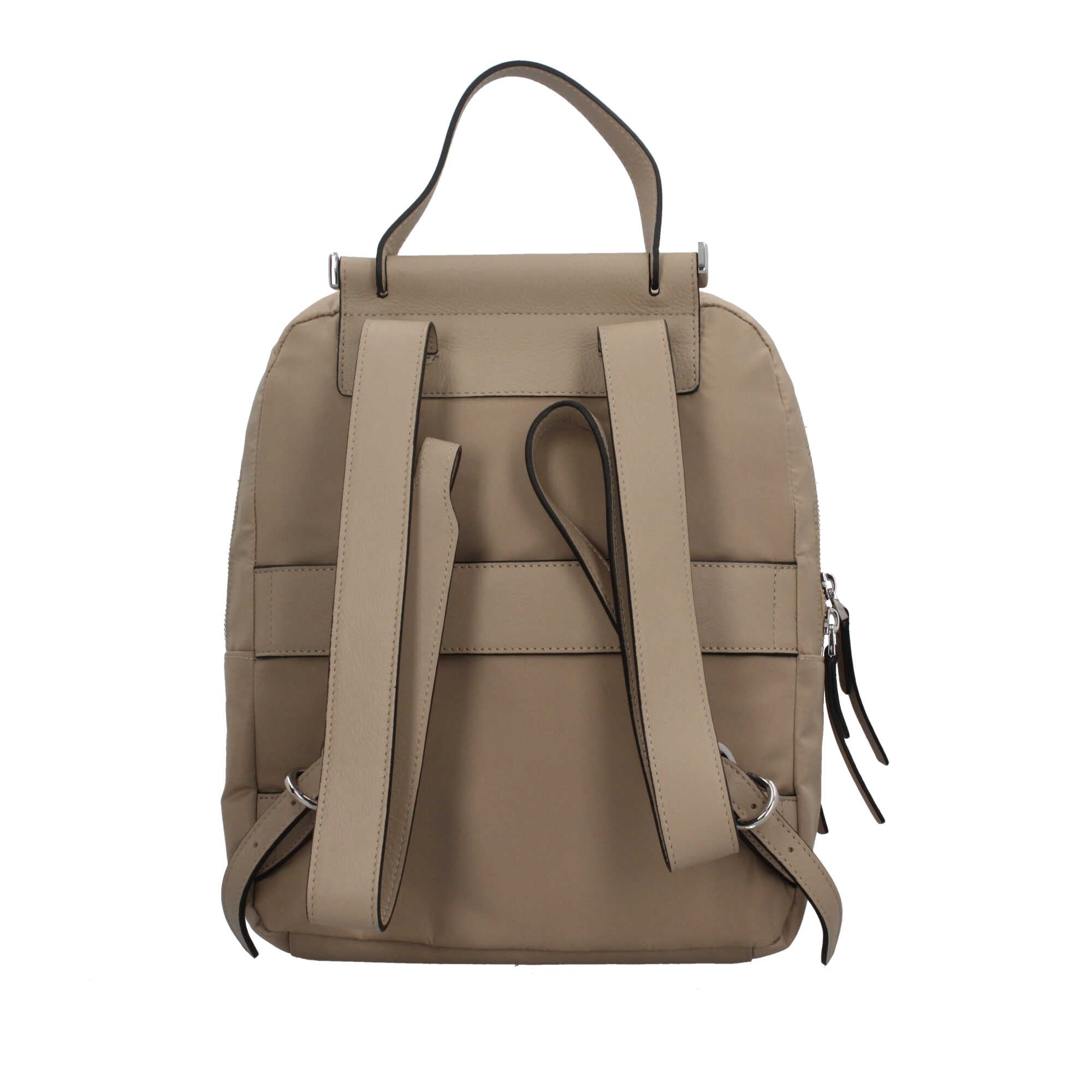 Piquadro zaino in pelle con scomparto per iPad Pro 12.9" e protezione RFID Beige TU | Giò Fashion