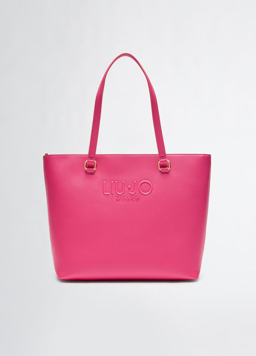 Shopper Liu Jo con Logo in Rilievo e Doppio Manico