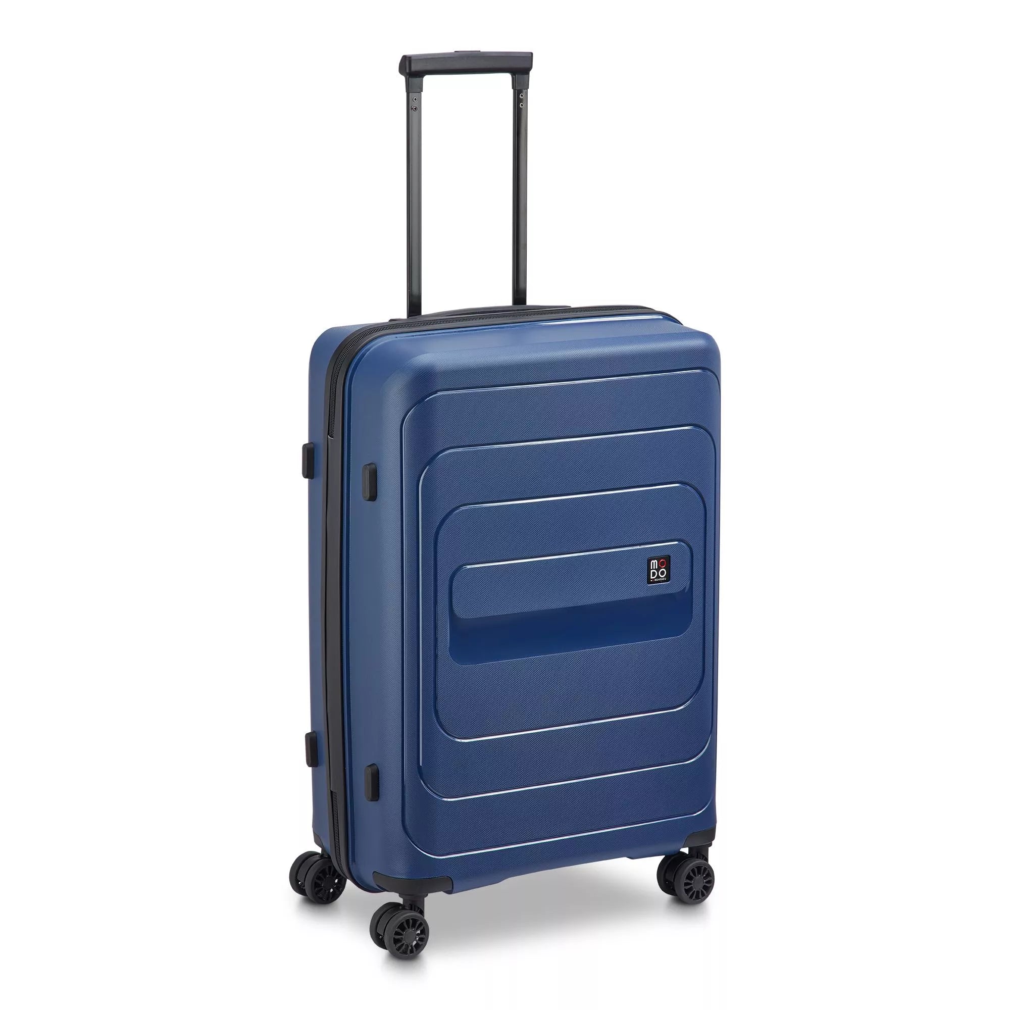 Modo by Roncato Trolley Medio Rigido 4 Ruote da Viaggio 66x43,5x25 BLU TU | Giò Fashion