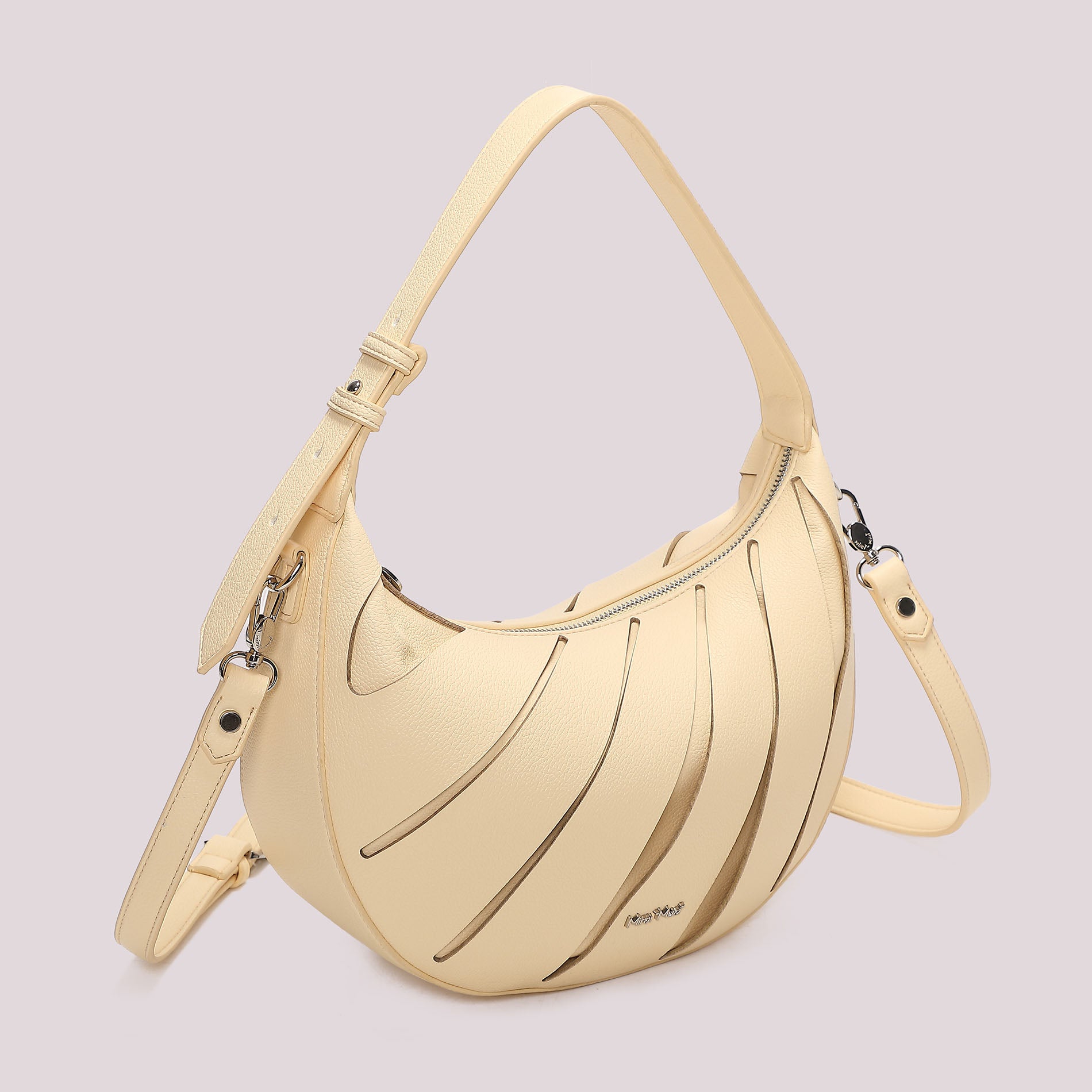 Mimi Mua borsa a spalla chic con design moderno e tracolla regolabile Giallo TU | Giò Fashion