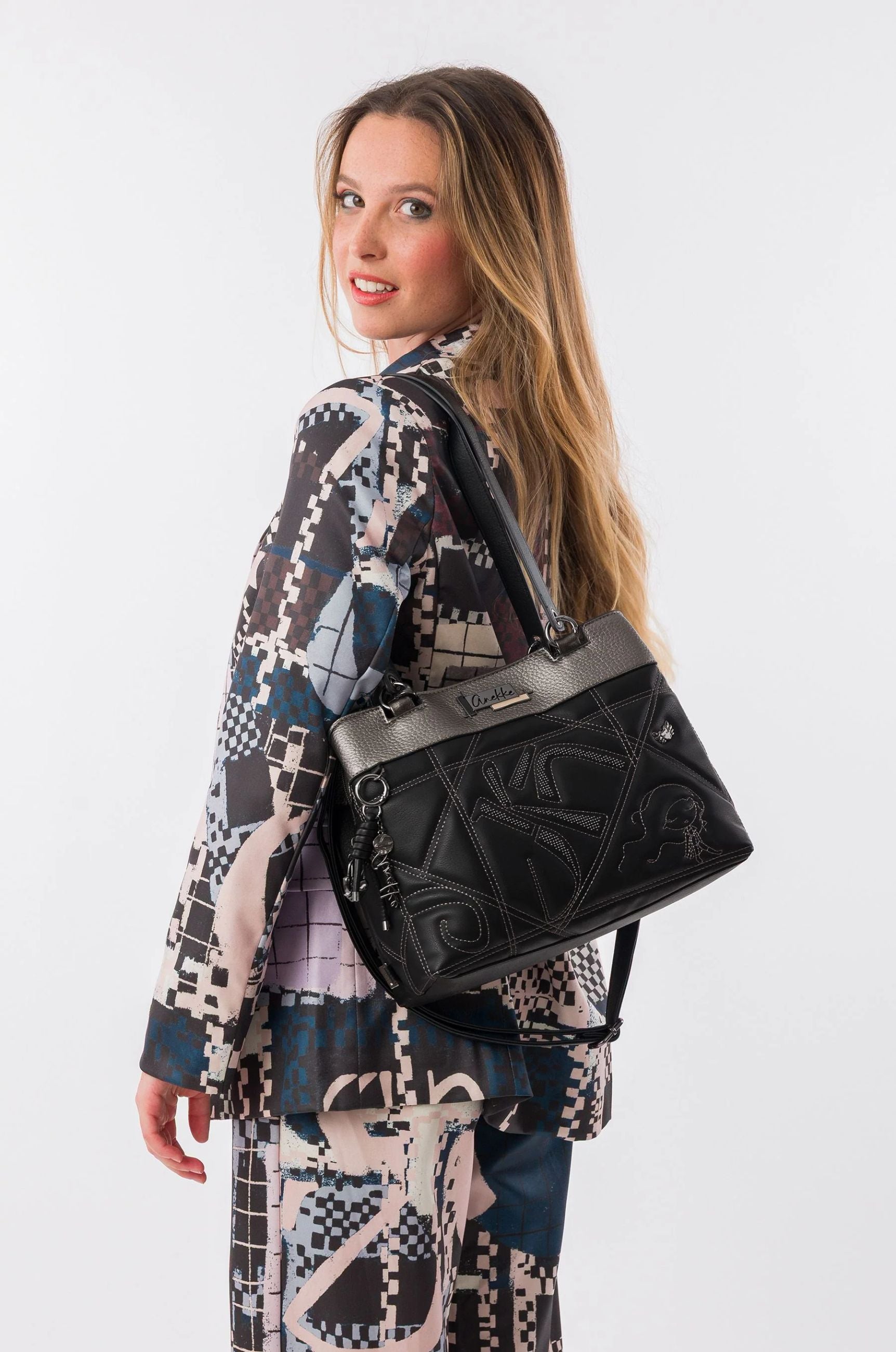 Borsa Tote Grande Donna Anekke con Manici