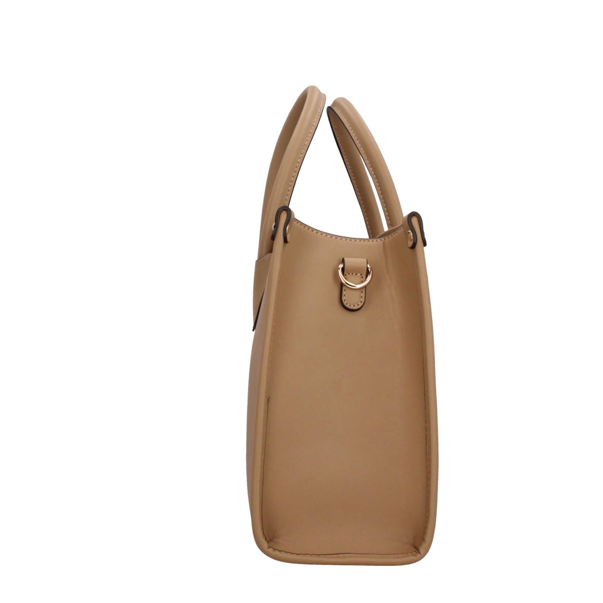 Borsa Shopping Valentino con Tracolla Staccabile e Maxi Logo in Gomma