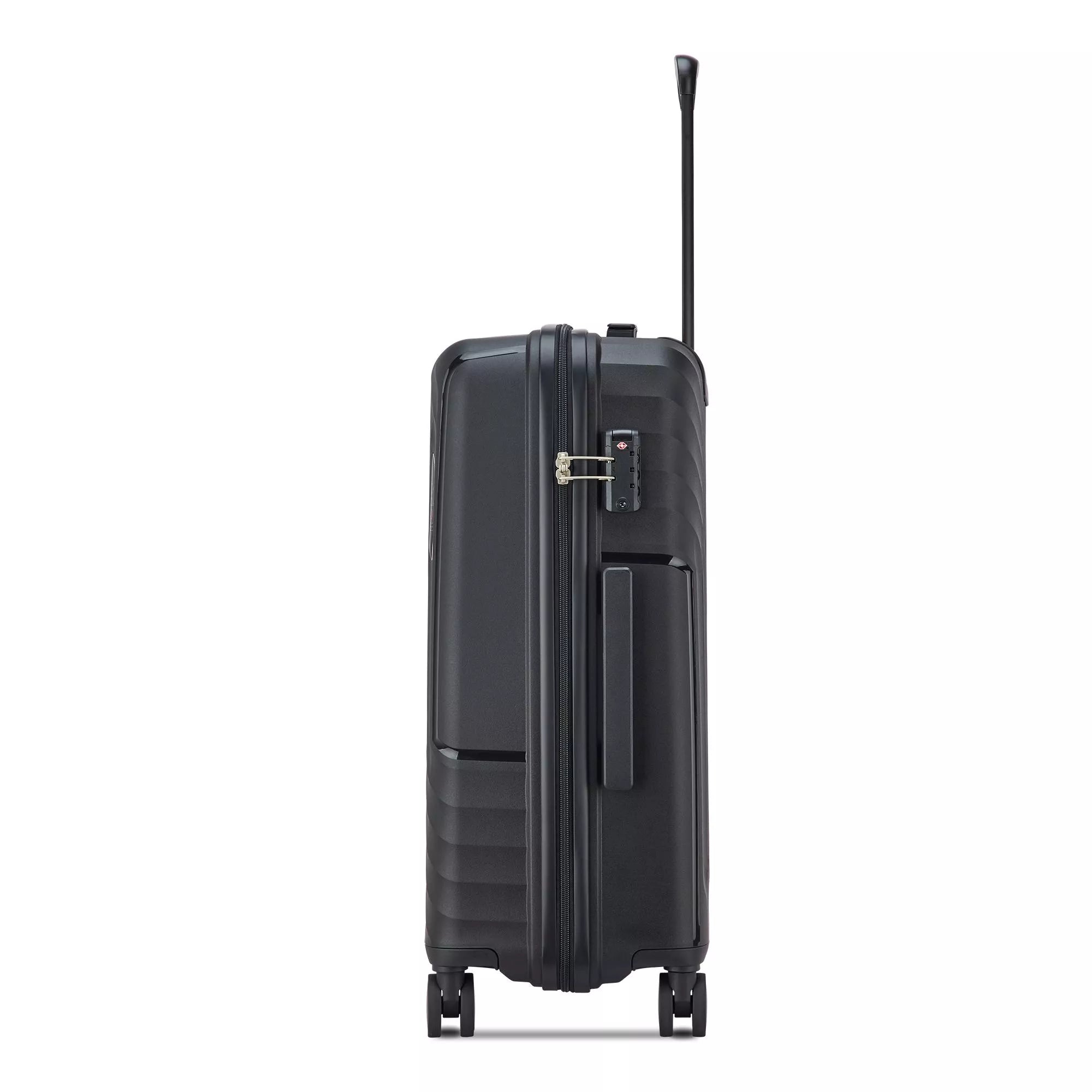Modo by Roncato Trolley Medio Rigido 4 Ruote da Viaggio 64x44,5x25,5 NERO TU | Giò Fashion