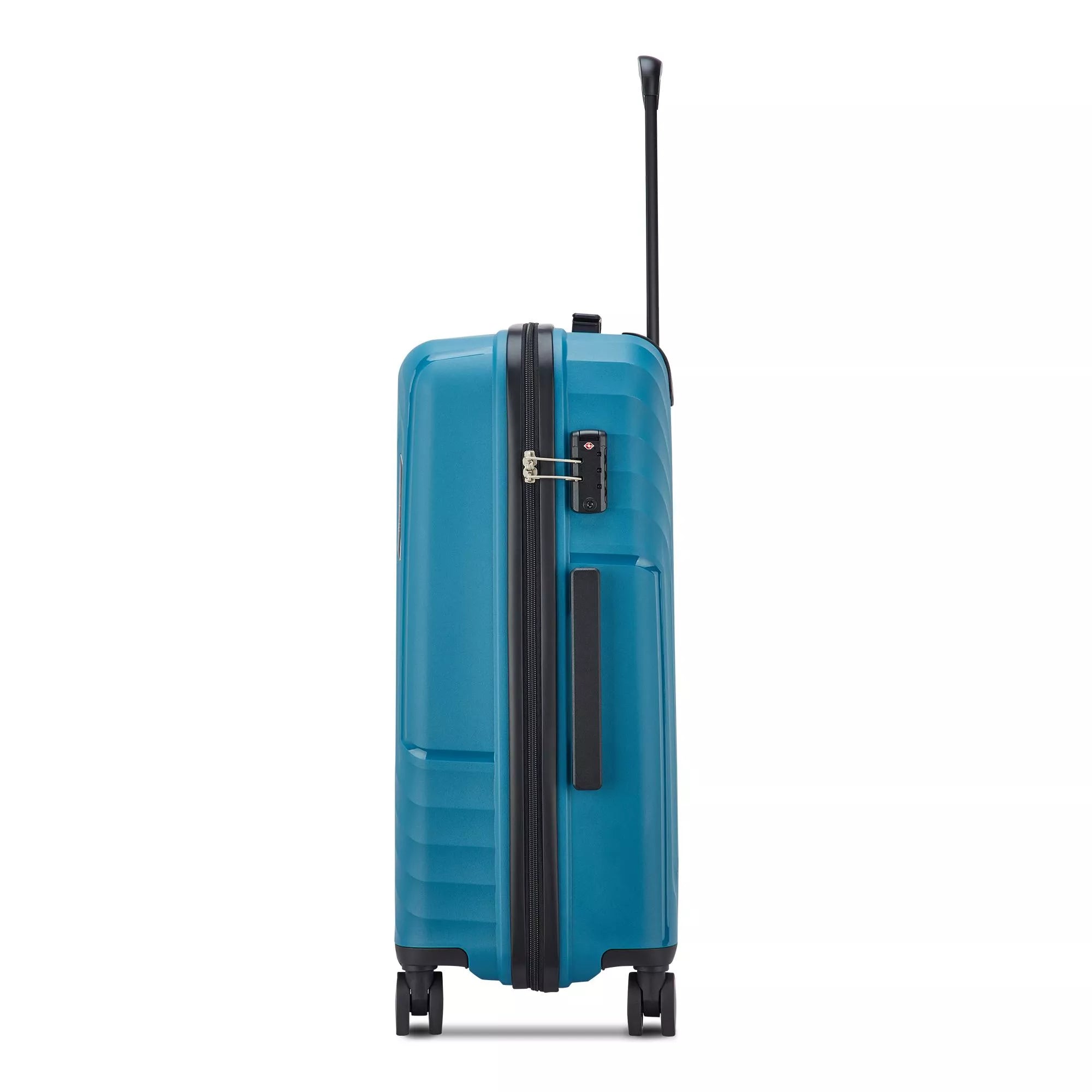 Modo by Roncato Trolley Medio Rigido 4 Ruote da Viaggio 64x44,5x25,5 PETROLIO TU | Giò Fashion